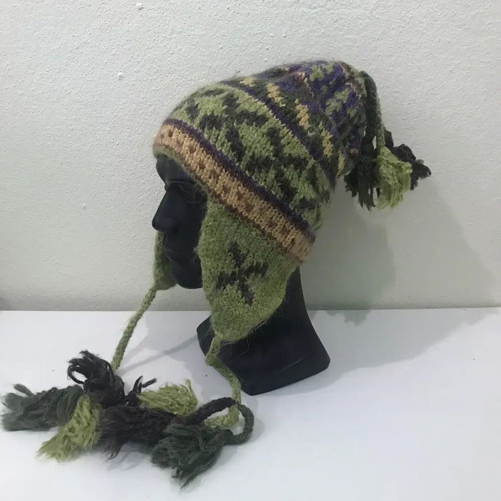 Vintage Vintage Knit Beanie Hat Size ONE SIZE - 3 Thumbnail