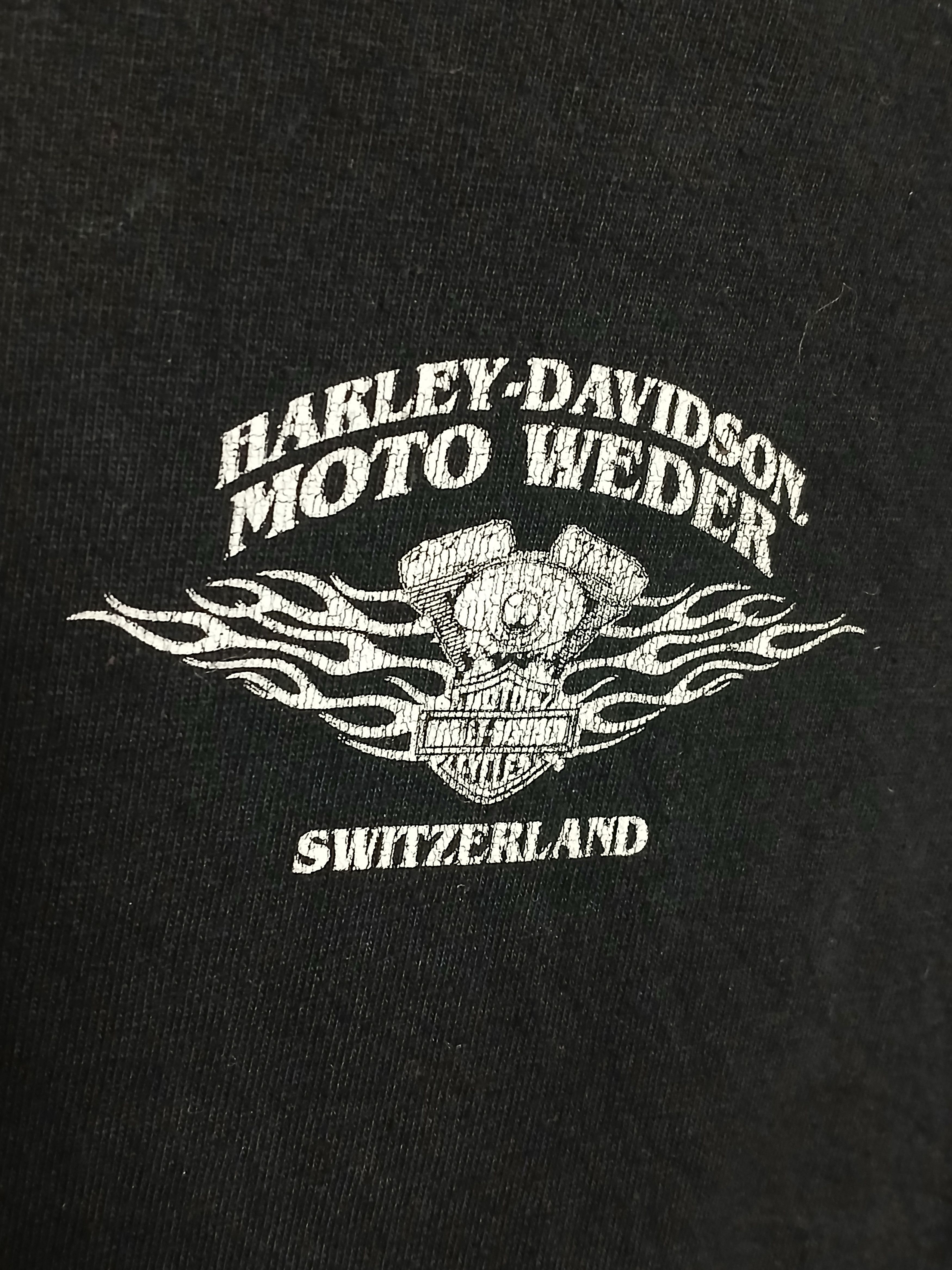 Harley Davidson × Vintage Vintage Harley Davidson Racing Moto T-Shirt Size US M / EU 48-50 / 2 - 4 Thumbnail
