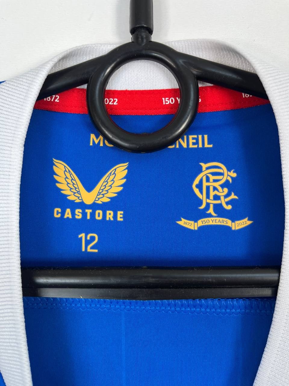 Castore Rangers FC 2022 Home Football Soccer Shirt Castore Size M Size US S / EU 44-46 / 1 - 3 Thumbnail