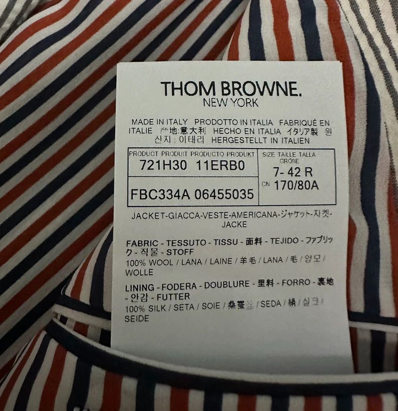 Thom Browne Thom Browne Gauze puffy Western-style jacket Size M / US 6-8 / IT 42-44 - 2 Thumbnail