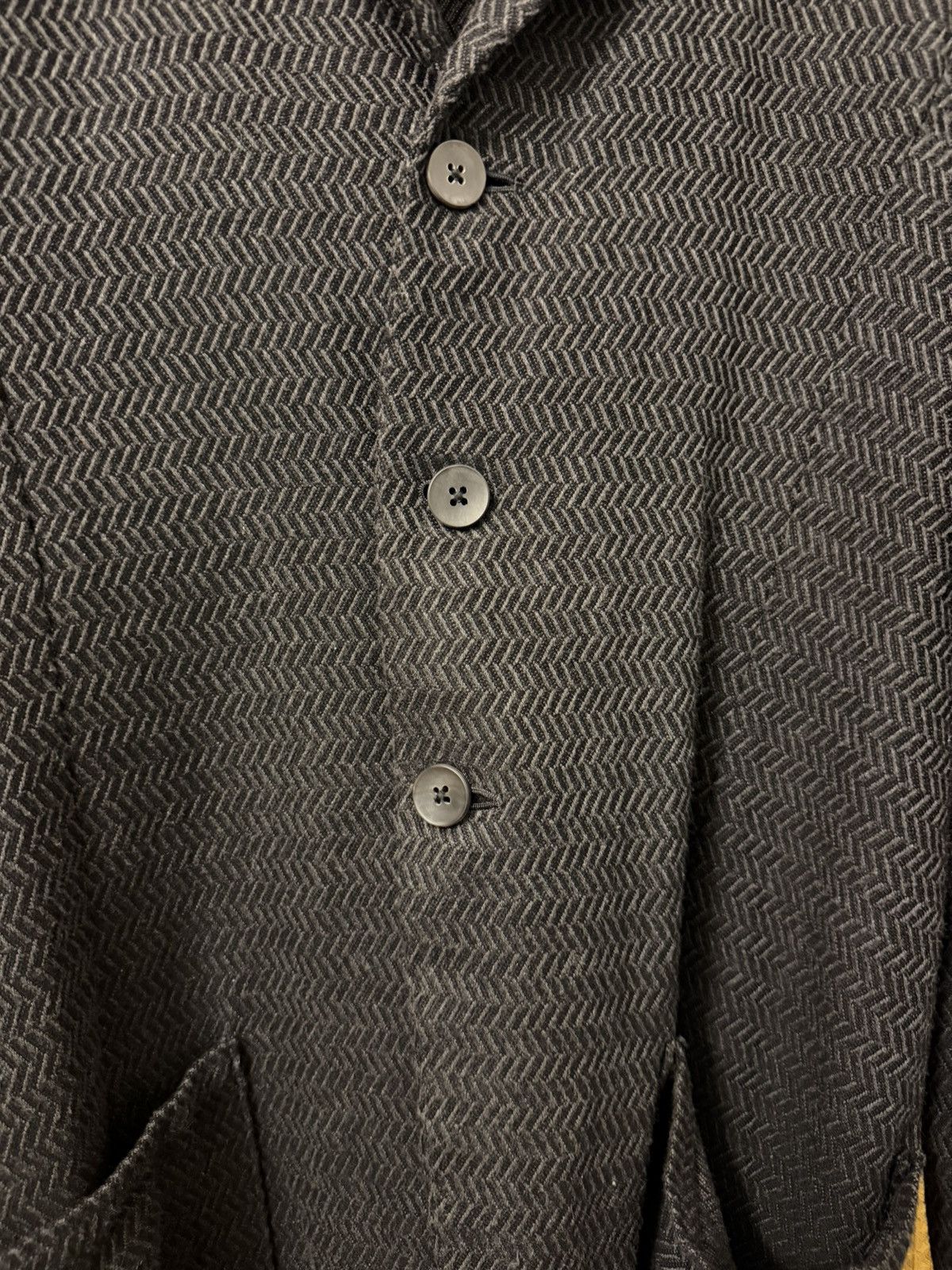 Japanese Brand Ouret Three Button Elongated Cotton Cardigan Size US M / EU 48-50 / 2 - 2 Thumbnail