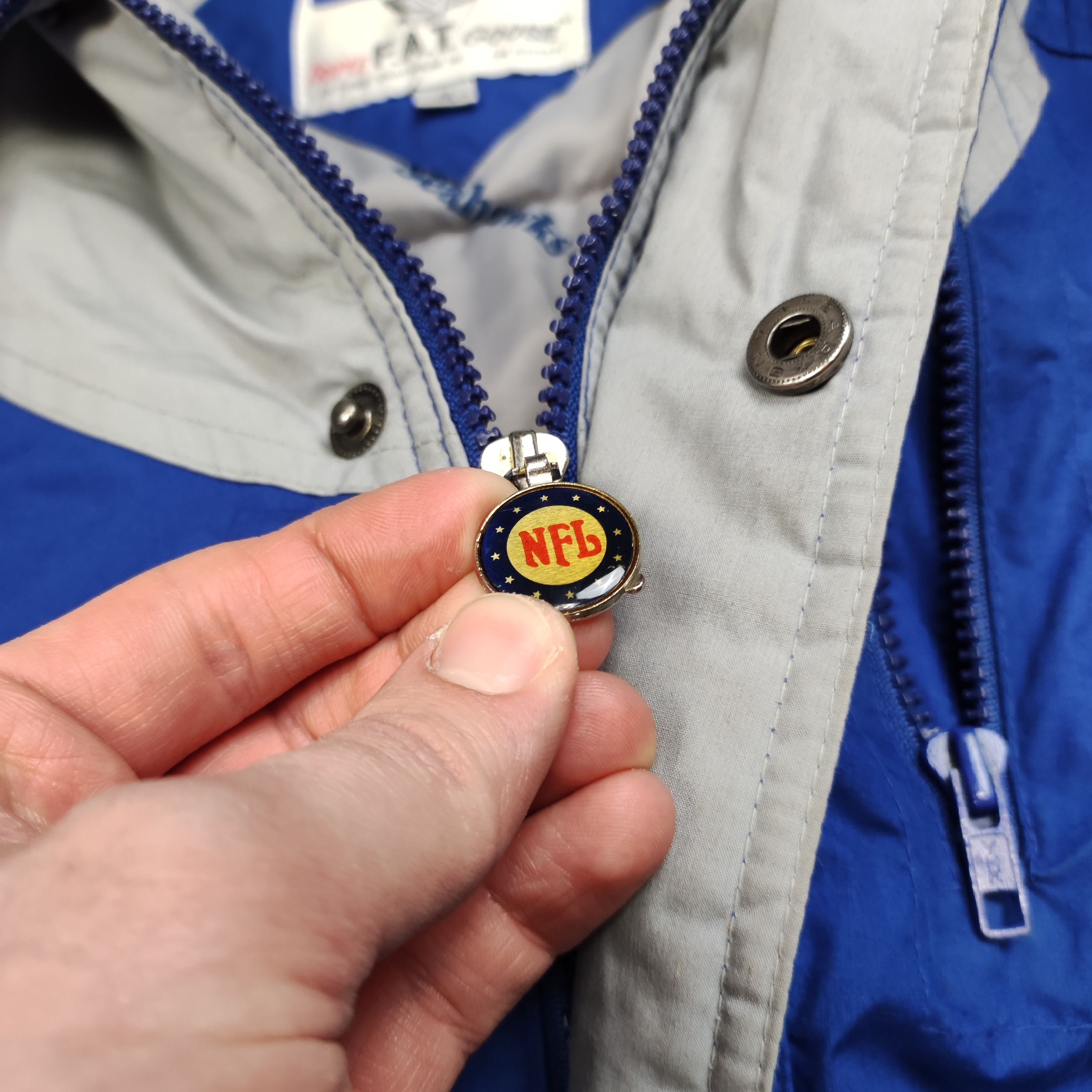 NFL × Vintage RARE Korean NFL Seattle Seahawks 90s Heavy Puffer Jacket Size US XL / EU 56 / 4 - 8 Thumbnail