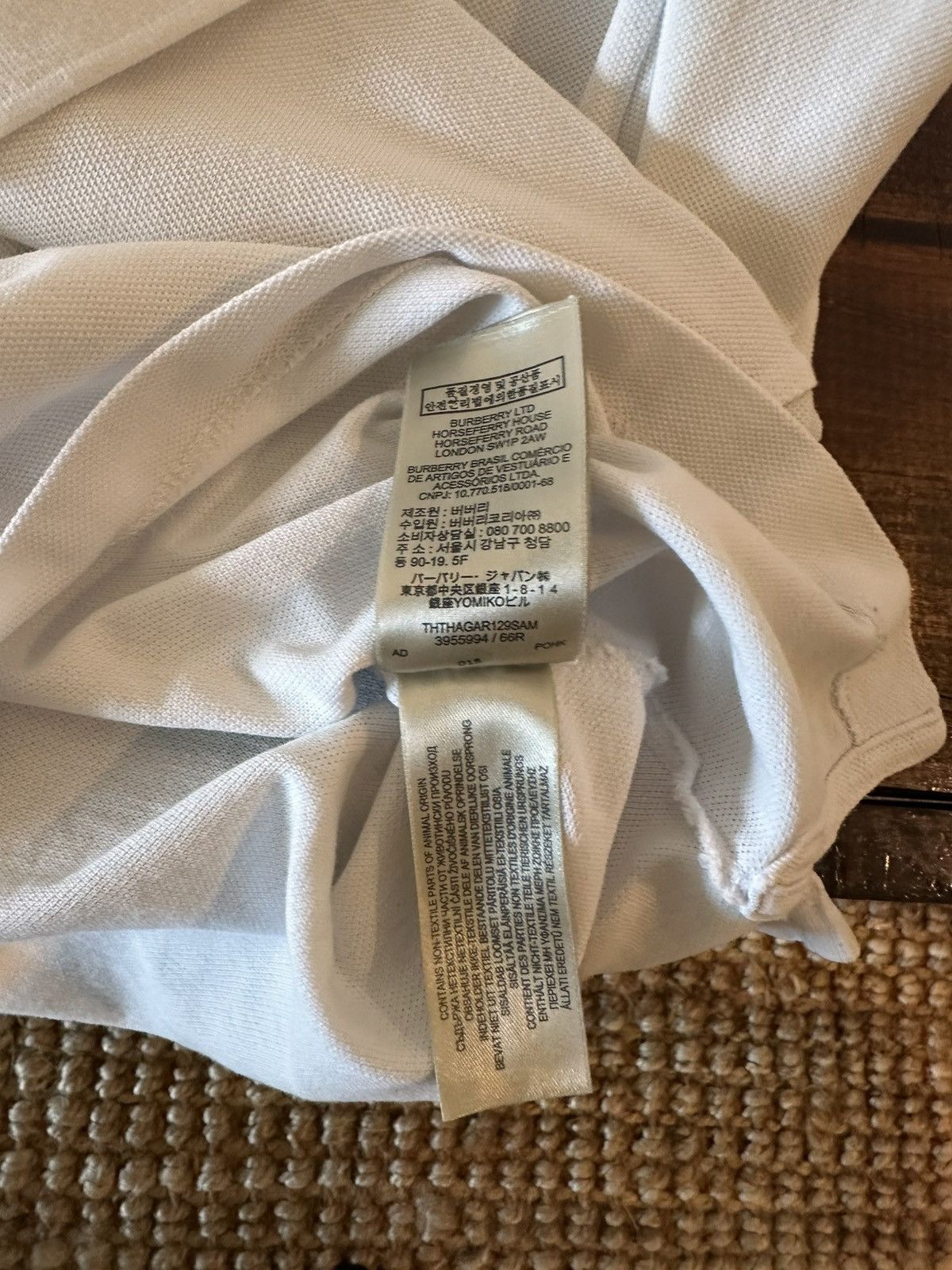 Burberry Burberry Polo Size US S / EU 44-46 / 1 - 7 Thumbnail