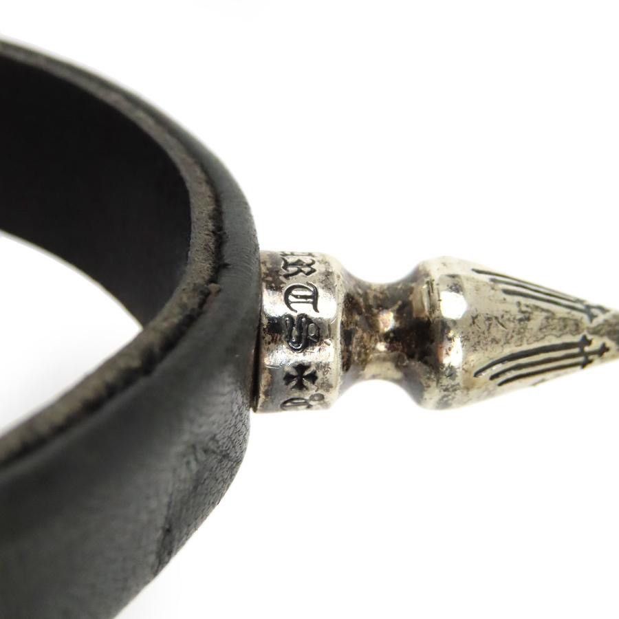 Chrome Hearts Chrome Hearts Spike Leather Bracelet Size ONE SIZE - 7 Thumbnail