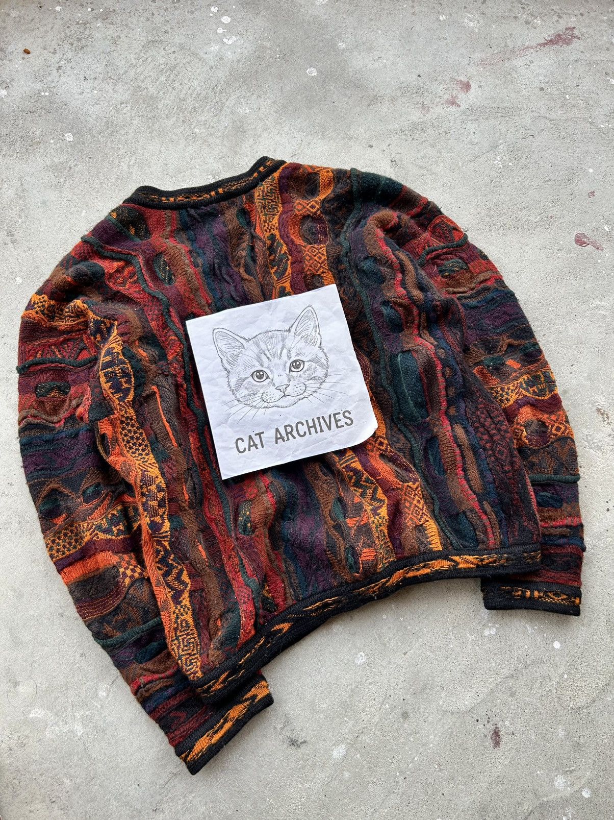Coogi CRAZY RARE VINTAGE COOGI 3D CABLE KNIT CARDIGAN Size US M / EU 48-50 / 2 - 13 Thumbnail