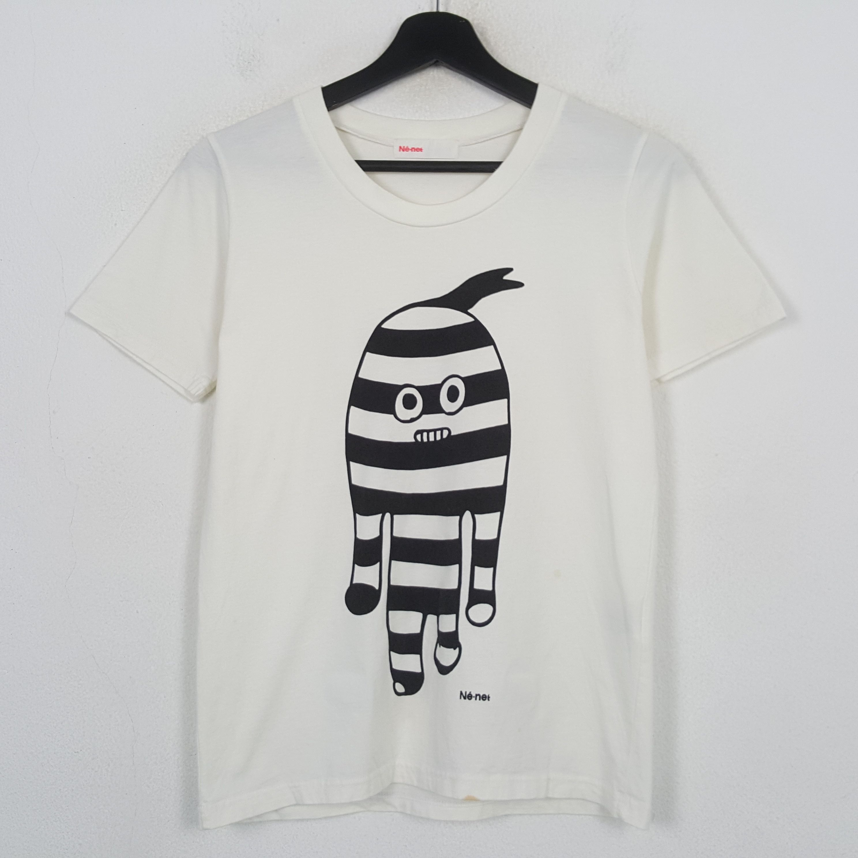 Ne-Net Ne-Net Japanese Designer Tshirt C301N67 Size S / US 4 / IT 40 - 1 Thumbnail
