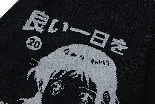 Japanese Brand × Vintage Vintage Knitted Sweater Harajuku Japanese Size ONE SIZE - 2 Thumbnail