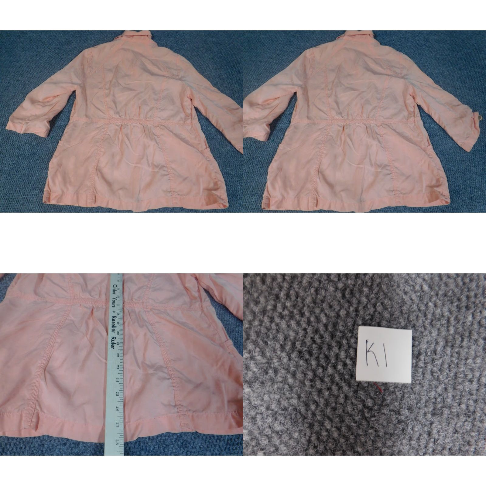 Vintage Chicos Blouse Shirt Womens 1 Pink Collared Button Up Long Sleeve Lyocell Casual Regular Basic Cristal Zoo Animals Stretch Size XS / US 0-2 / IT 36-38 - 8 Thumbnail