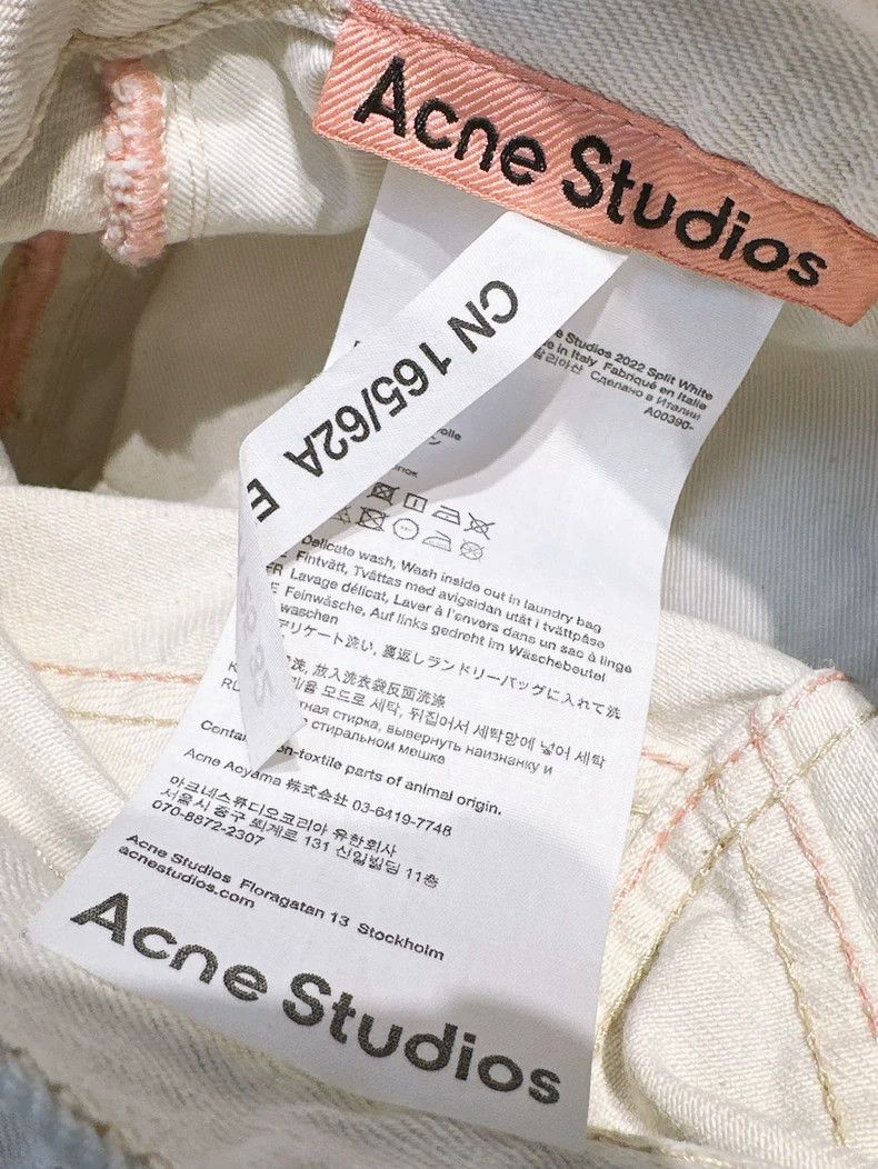 Acne Studios acne studios Beige ripped jeans 2504-Nextarrow Size US 32 / EU 48 - 5 Thumbnail