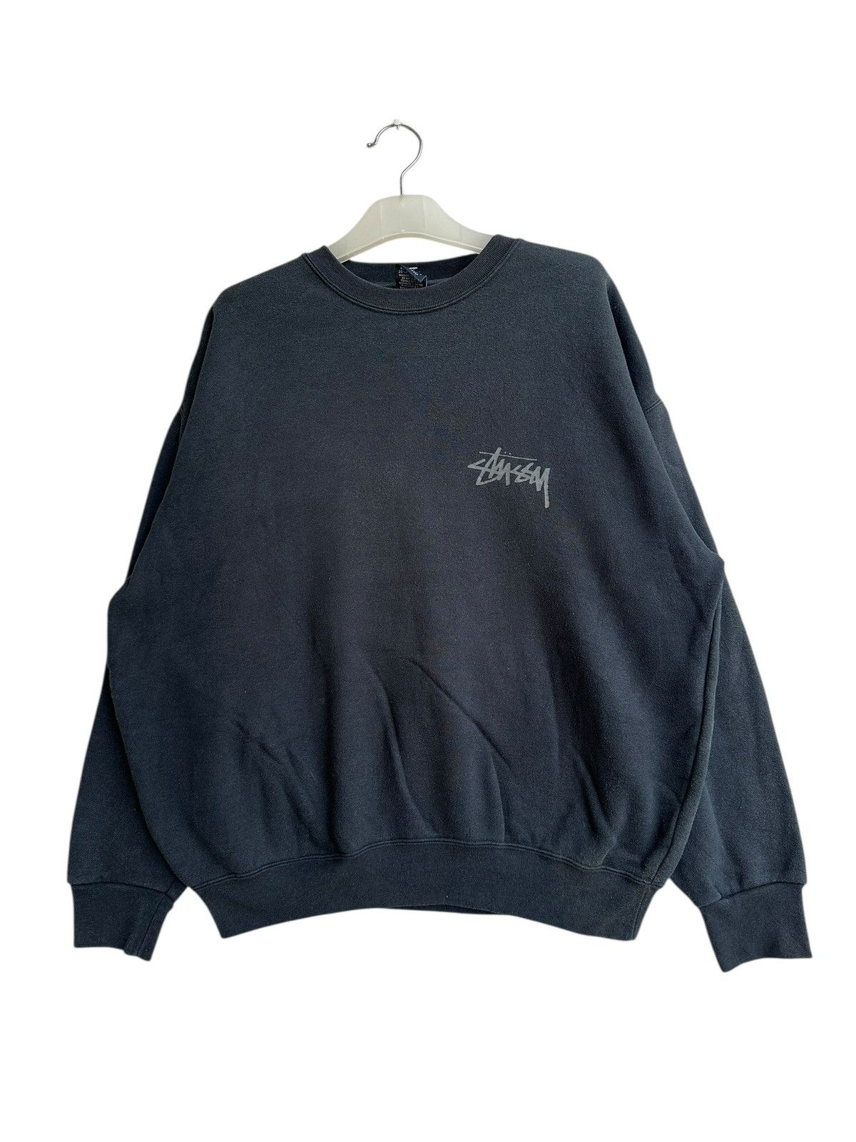 Stussy Vintage Stussy Roots Reggea Sun Faded Sweatshirt Size US L / EU 52-54 / 3 - 2 Thumbnail