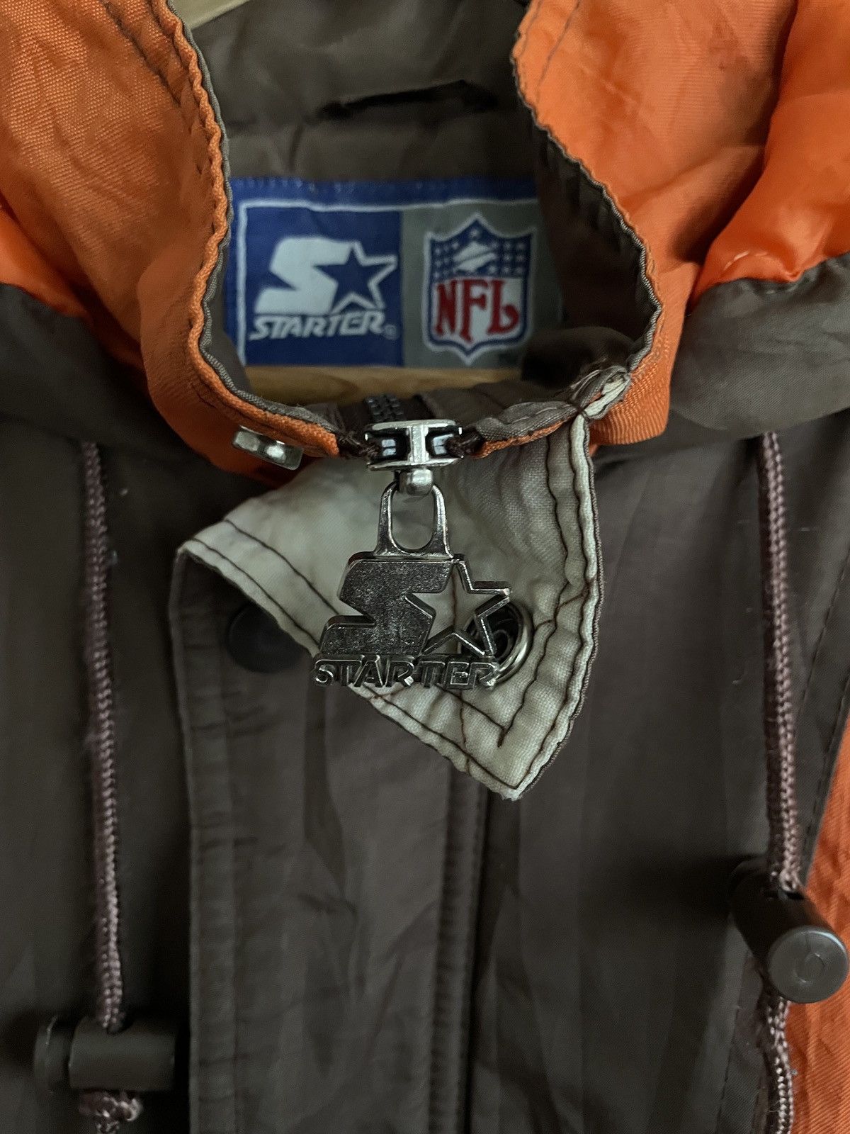 NFL Rare Design Vintage Brand Starter X NFL Browns Jacket 1990s Size US XL / EU 56 / 4 - 12 Thumbnail