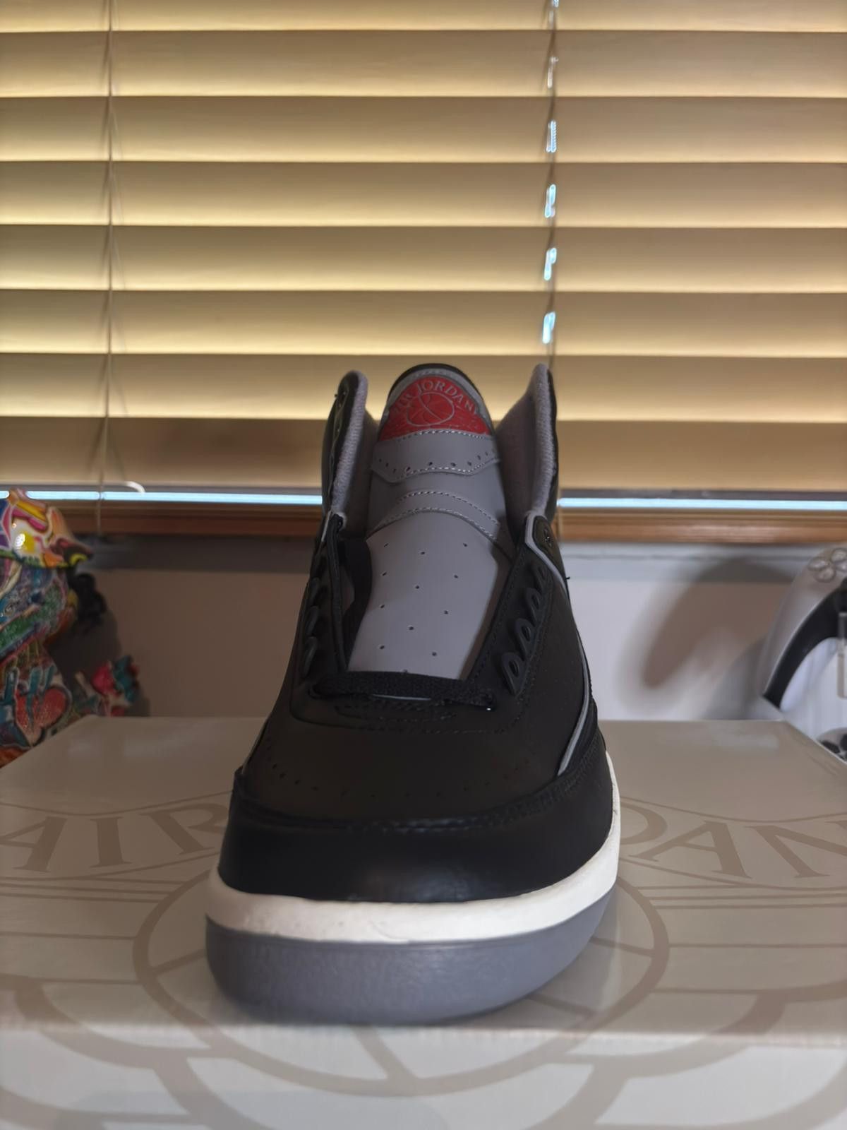 Jordan Brand Nike Air Jordan 2 Retro "Black Cement" Size US 11 / EU 44 - 3 Thumbnail