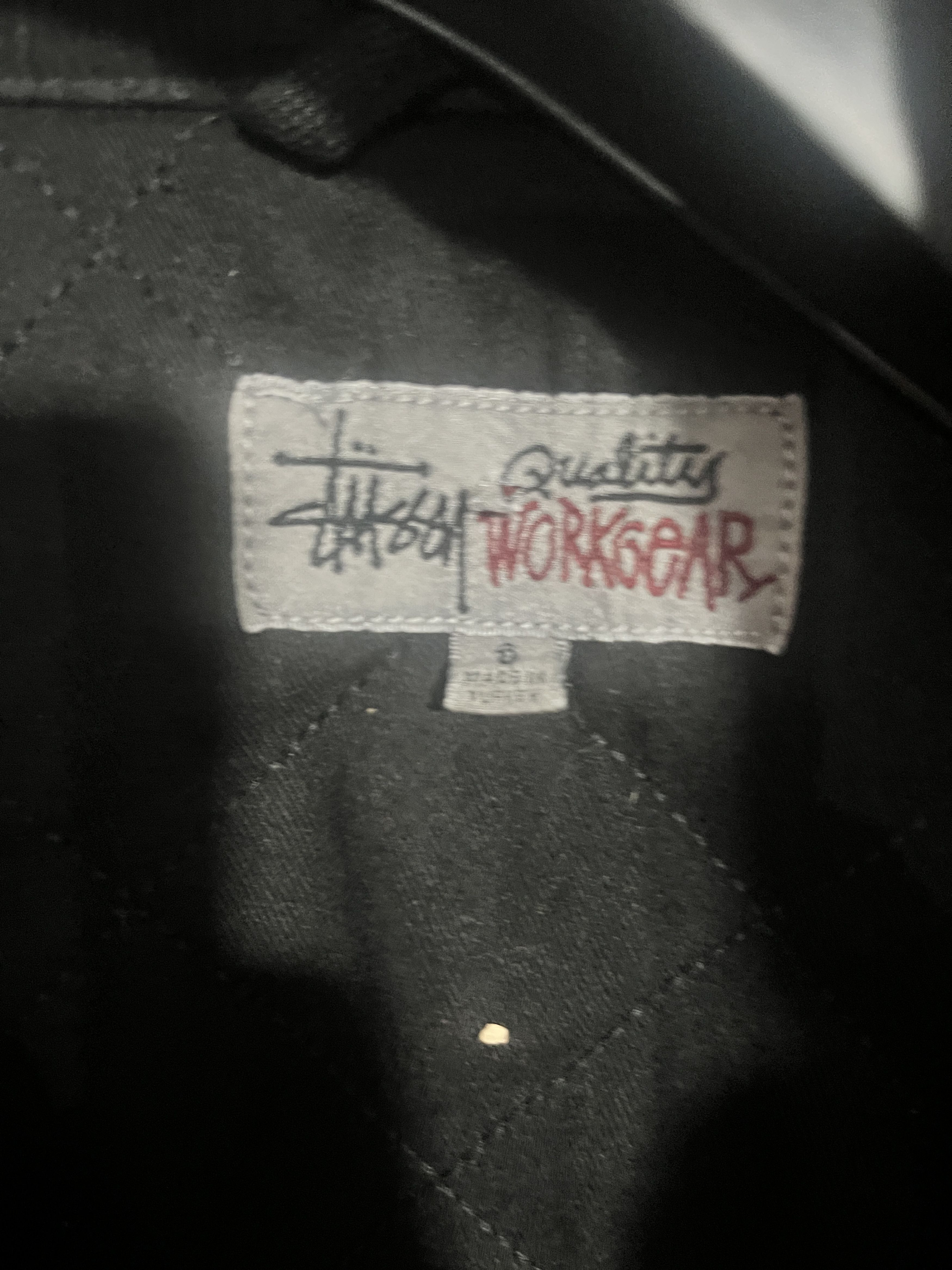 Stussy STUSSY SHOP JACKET WASHED CANVAS Size US S / EU 44-46 / 1 - 6 Thumbnail