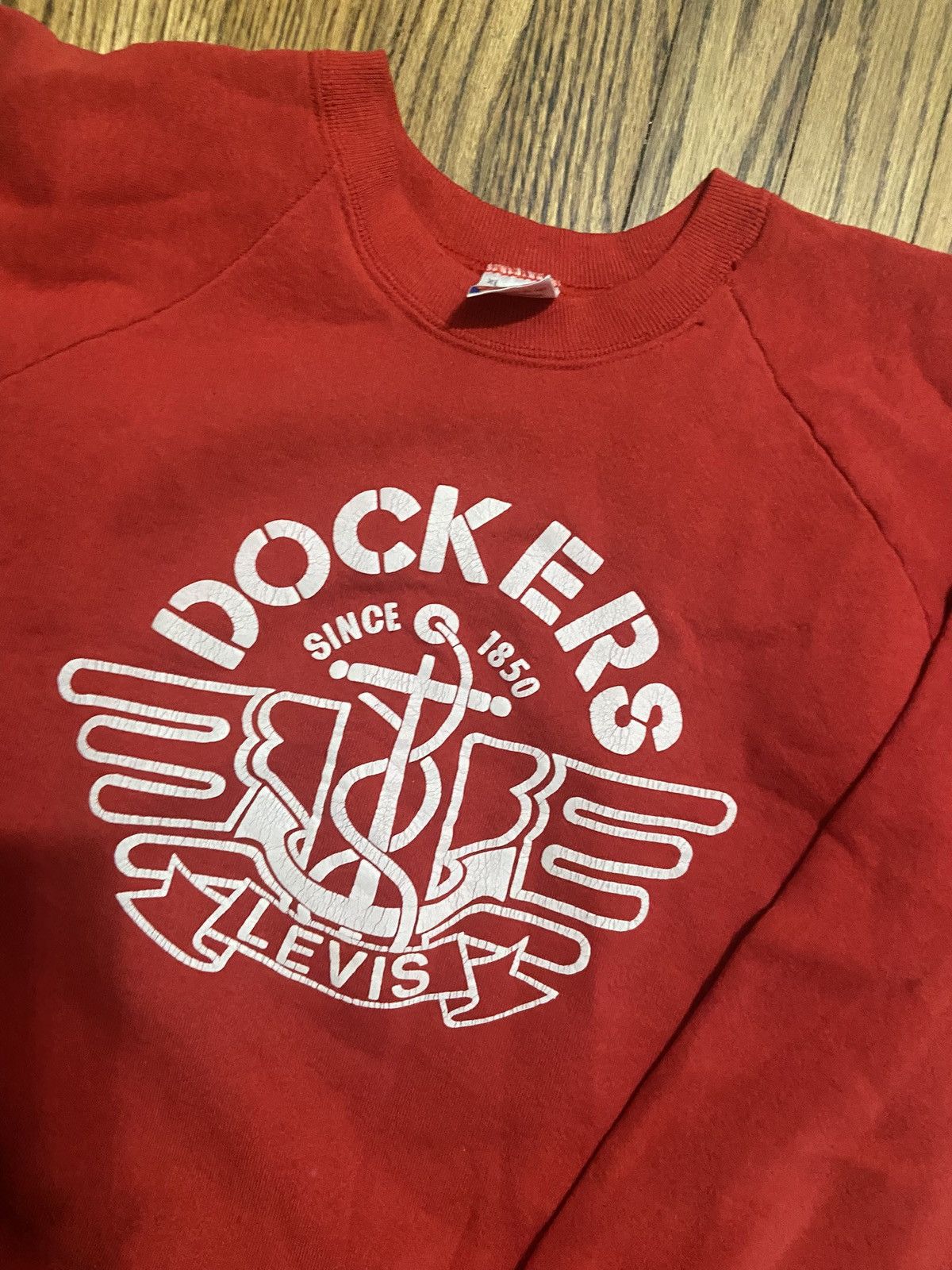 Dockers Vintage dockers levi crewneck Size US XL / EU 56 / 4 - 3 Thumbnail