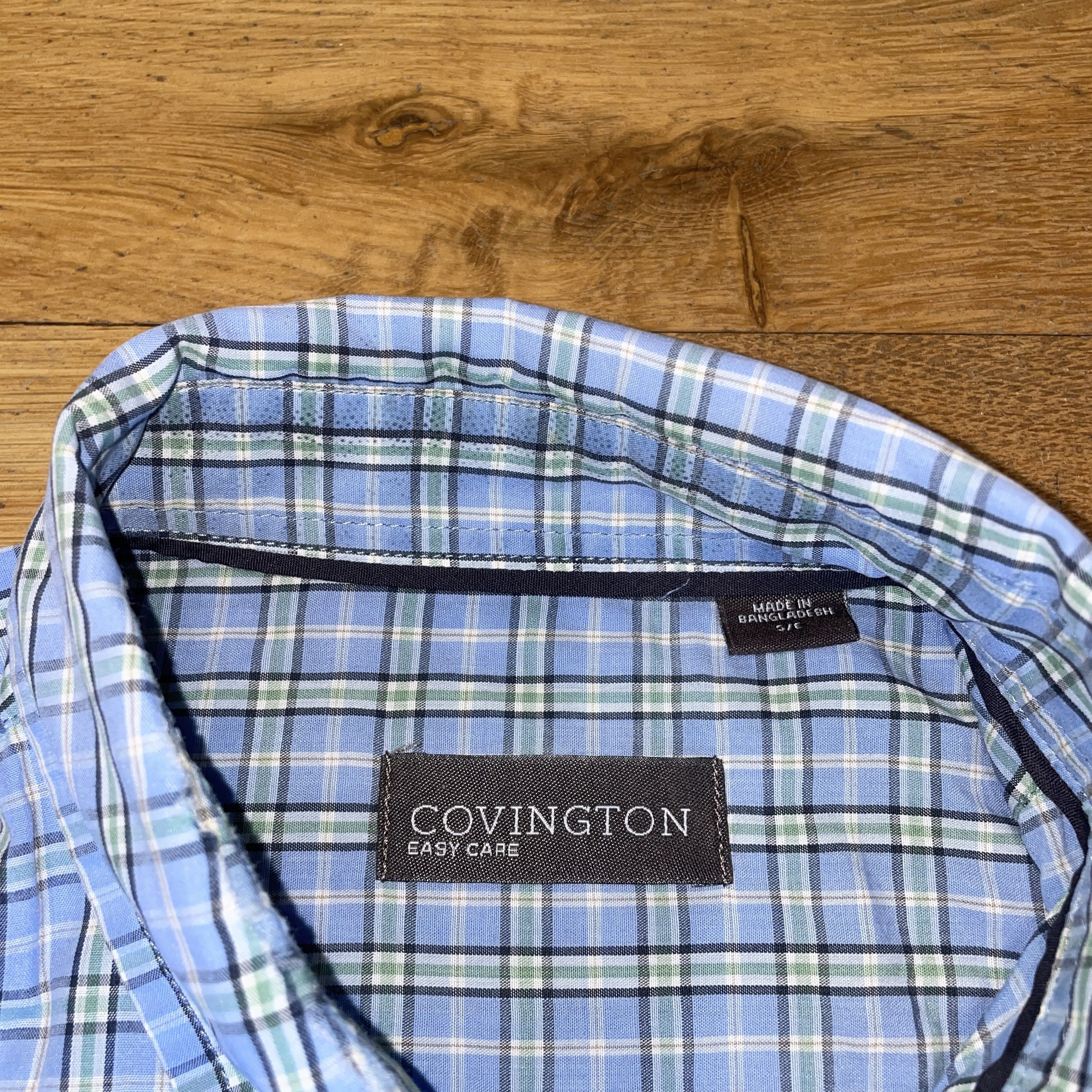Covington × Designer Covington Men's Fashion Shirt Easy Care Cotton Size S Size US S / EU 44-46 / 1 - 2 Thumbnail