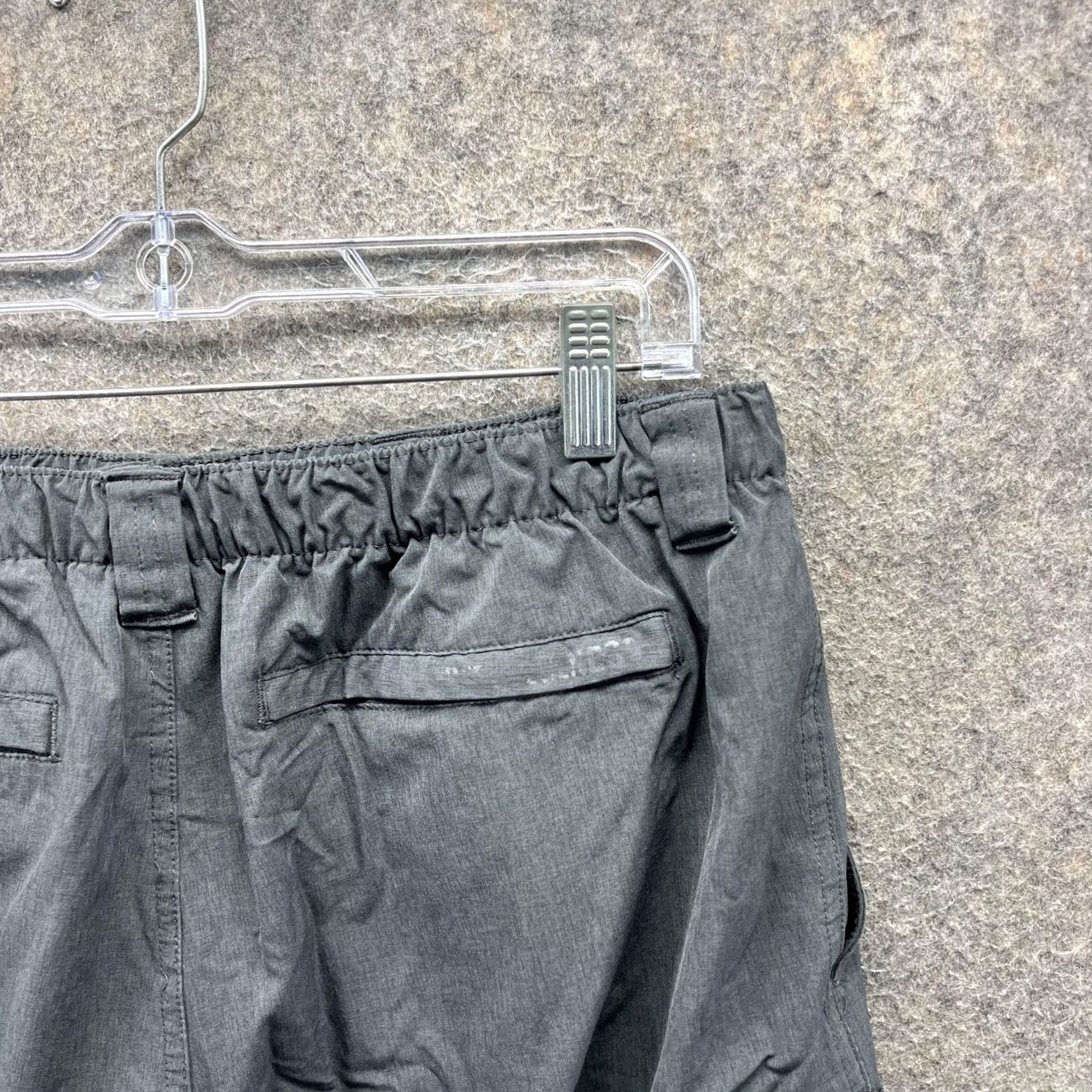 Vintage Reel Legends Pants Mens L Gray Convertible Cargo Nylon Hiking Fishing Pants Size US 33 - 6 Thumbnail