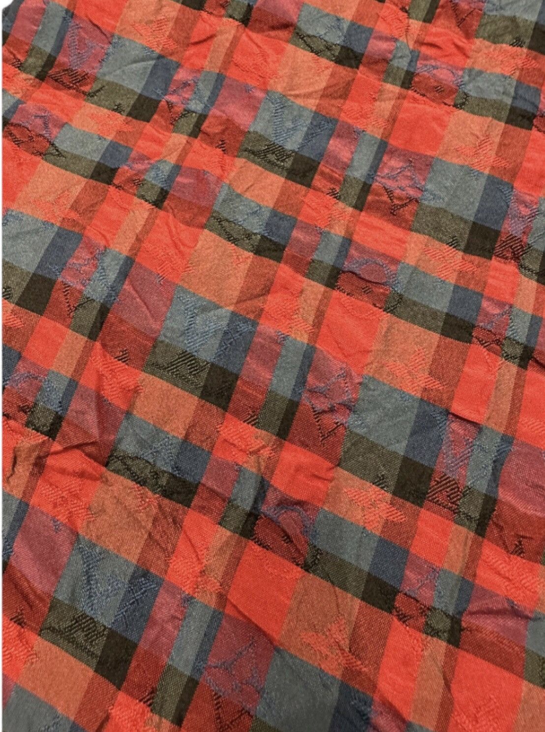 Louis Vuitton LOUIS VUITTON 2013 KIM JONES Silk Monogram Shirt Size US S / EU 44-46 / 1 - 5 Thumbnail