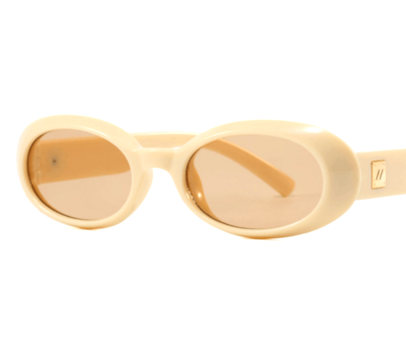 Vintage Vintage Cat-Eye Avant Garde Oval Streamline Sunglasses Rave Size ONE SIZE - 4 Thumbnail