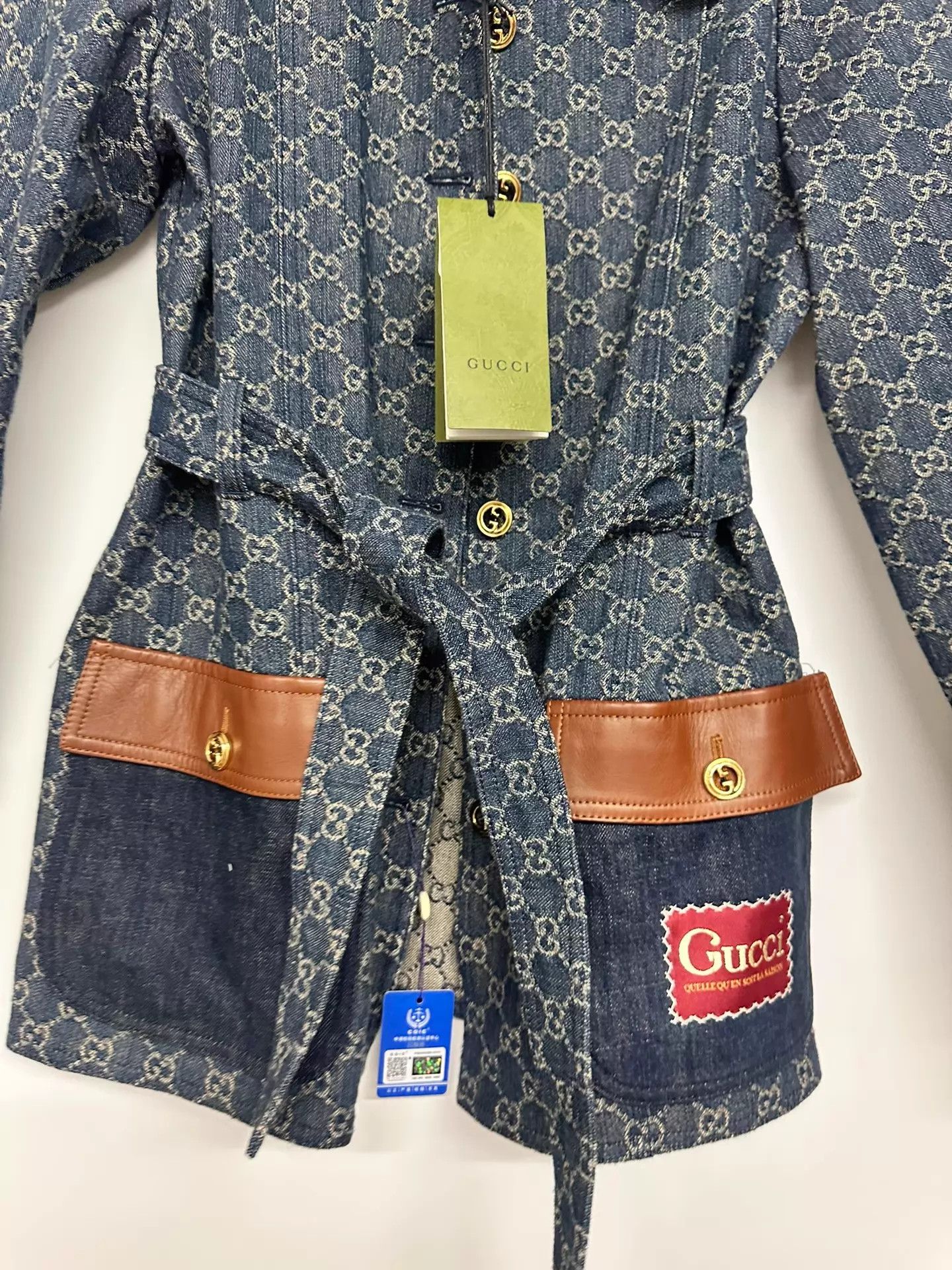 Gucci Gucci All Over Print Jacket New with Tags 46 Size L / US 10 / IT 46 - 5 Thumbnail