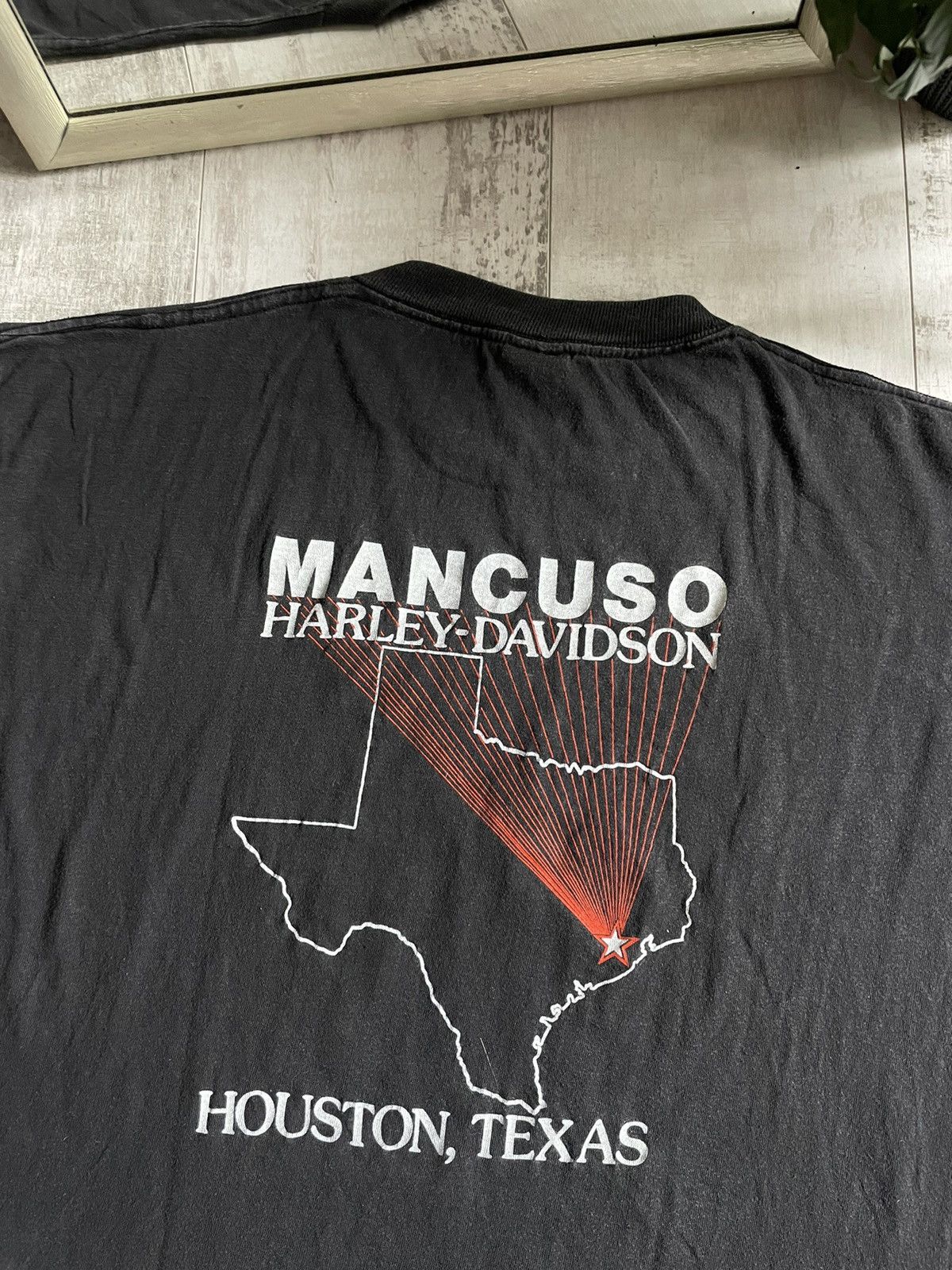 Harley Davidson × Vintage Vintage 3D Emblem 1989 Harley Davidson T-Shirt Street Tough Size US XL / EU 56 / 4 - 2 Thumbnail