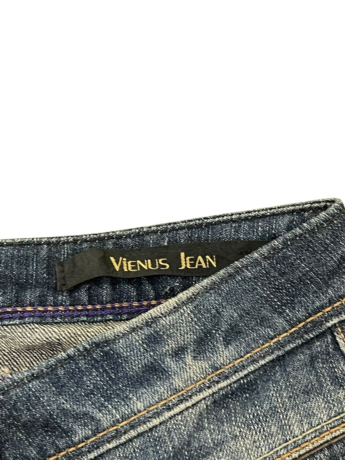 Comme des Garcons Flare Jeans Vienus Jean Edwin Distress Stretch Low Rise 2🟦 Size US 28 / EU 44 - 9 Thumbnail