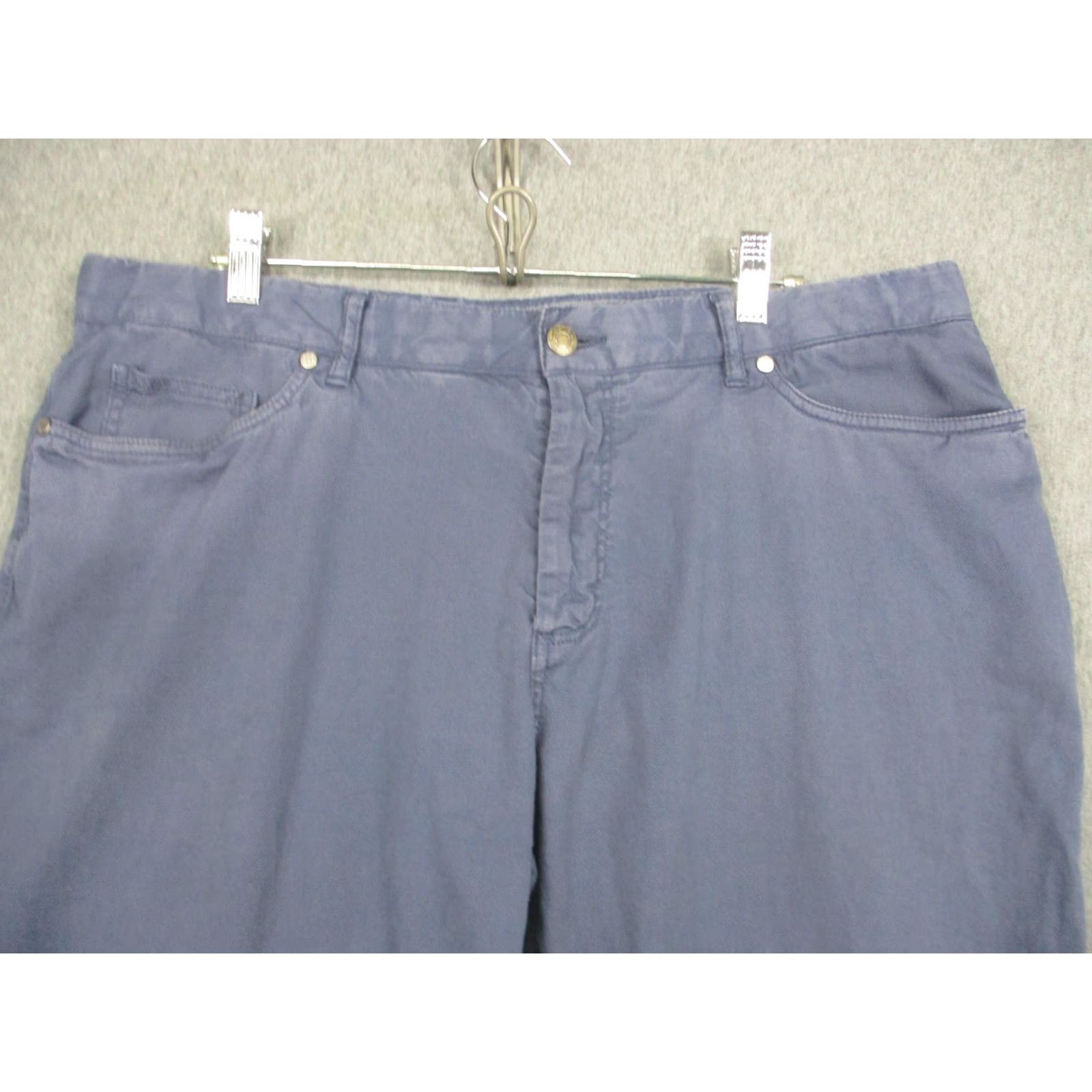 Peter Millar Peter Millar Pants Mens 36 Blue Stretch Chino 5 Pocket Twill Straight Leg Casual Size US 36 / EU 52 - 2 Thumbnail