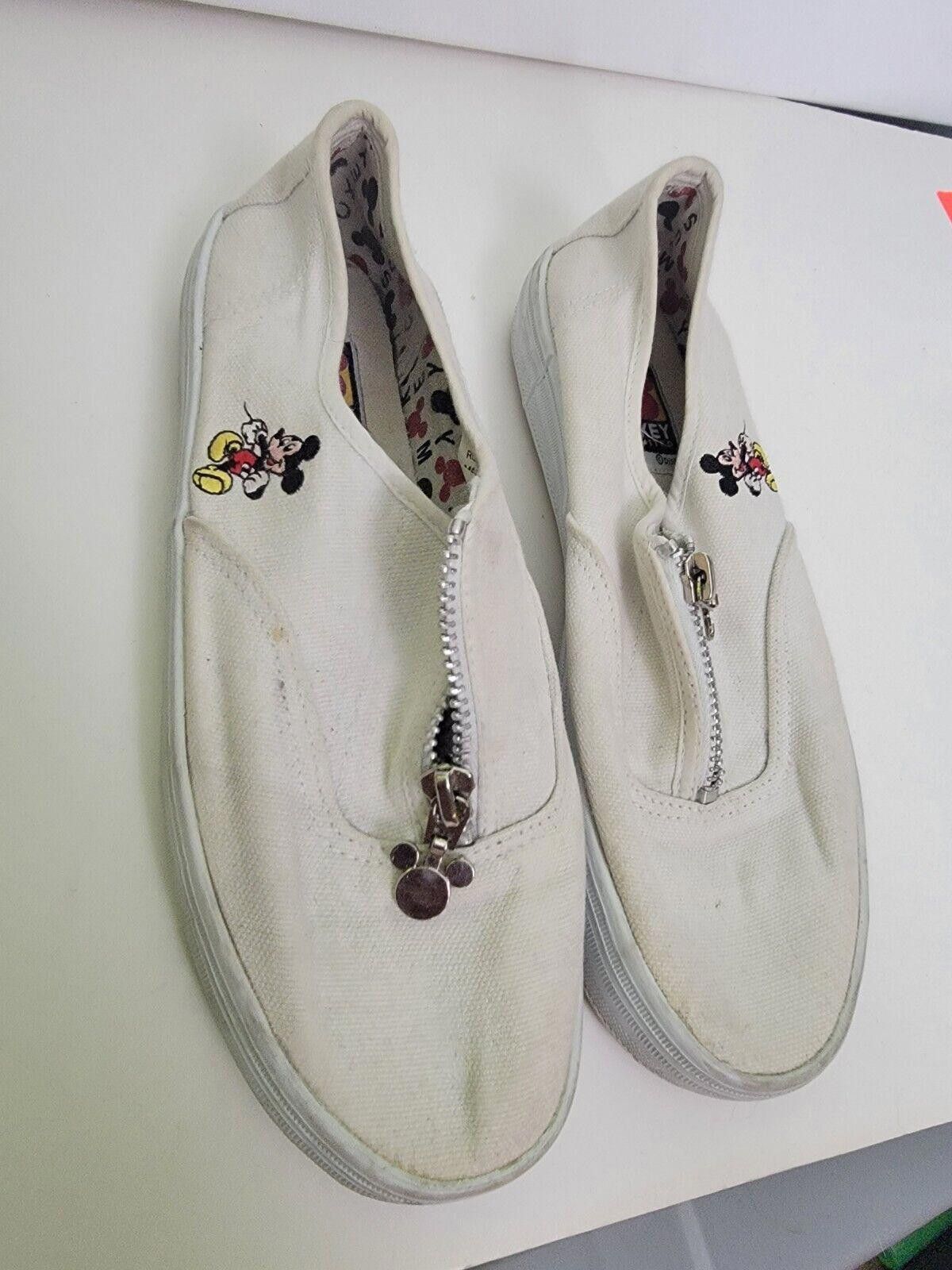Mickey Unlimited Mickey Mouse Sneakers Canvas Shoes Vintage Disney Womens 6.5 Size US 6.5 / IT 36.5 - 6 Thumbnail