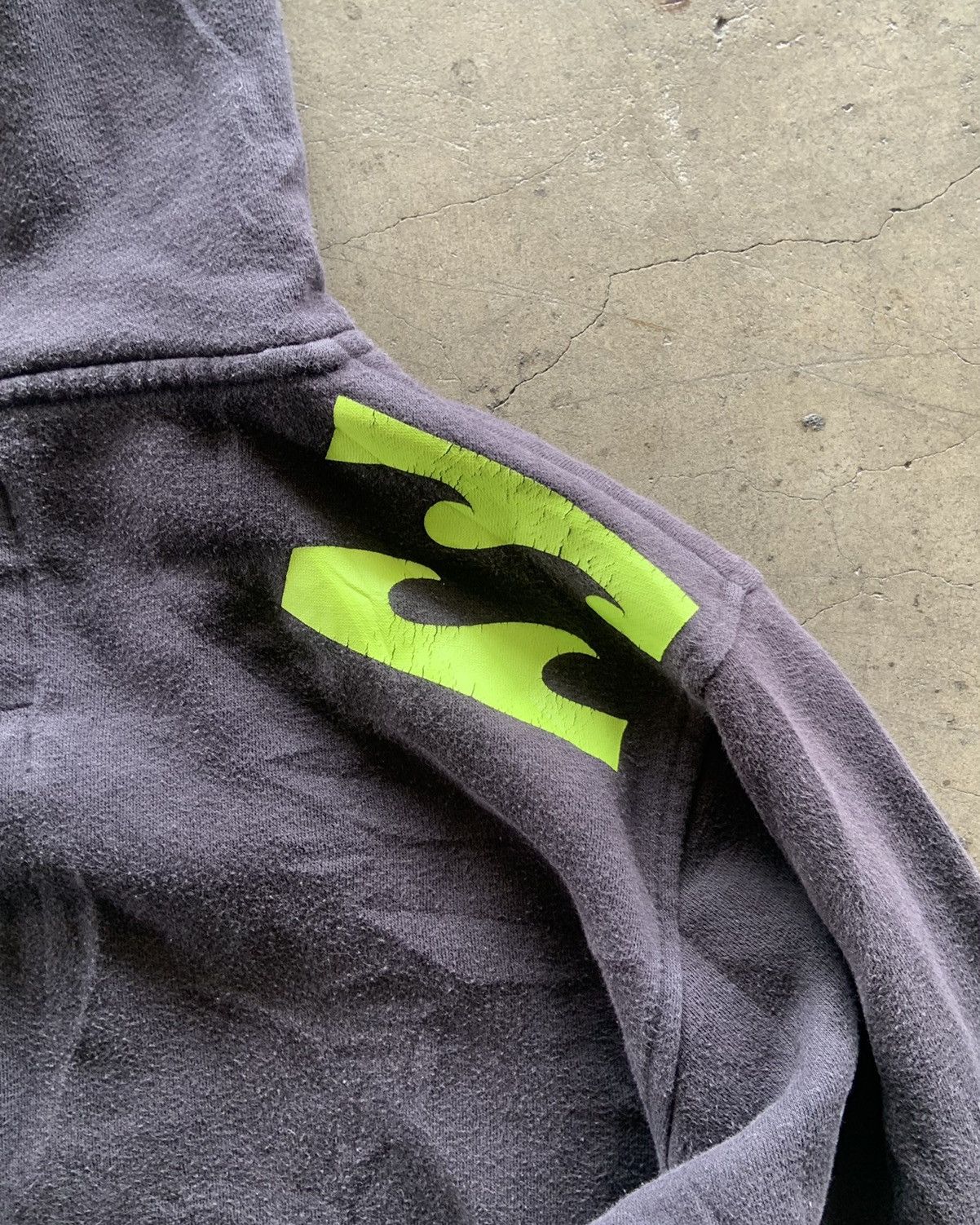 Billabong × Japanese Brand × Vintage 2000s Billabong Faded Black Full Zip Up Hoodie Size US M / EU 48-50 / 2 - 8 Thumbnail