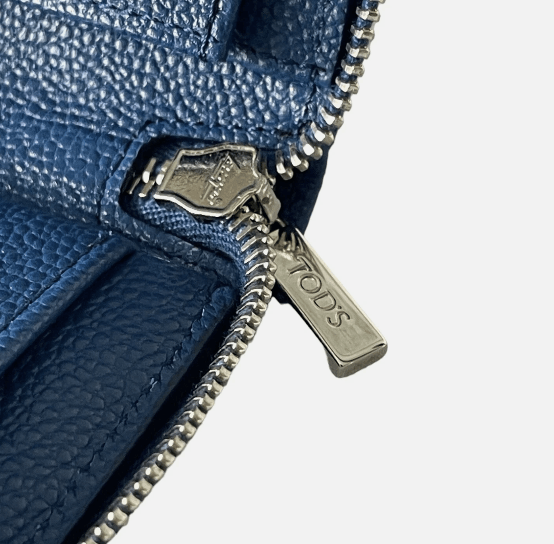 Tod's Tod's Italy Blue Zip Continental Wallet, XAMQCHA1400GPA7Q11 Size ONE SIZE - 6 Thumbnail