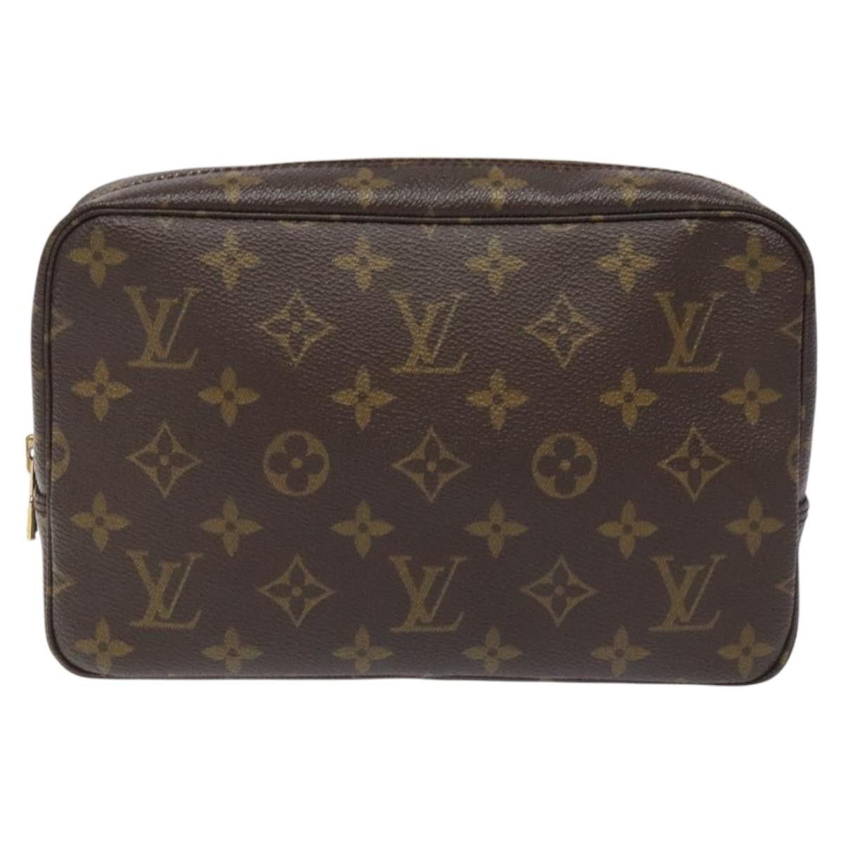 Louis Vuitton Trousse De Toilette Brown Canvas Clutch Bag (Pre-Owned) Size ONE SIZE - 1 Thumbnail