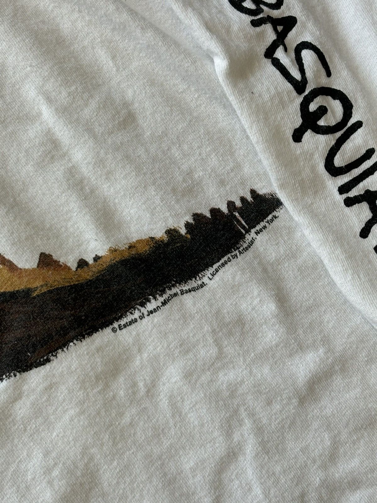 Junk Food × Vintage Vintage Junk Food Basquiat Dinosaur Long Sleeve Large Size US L / EU 52-54 / 3 - 4 Thumbnail