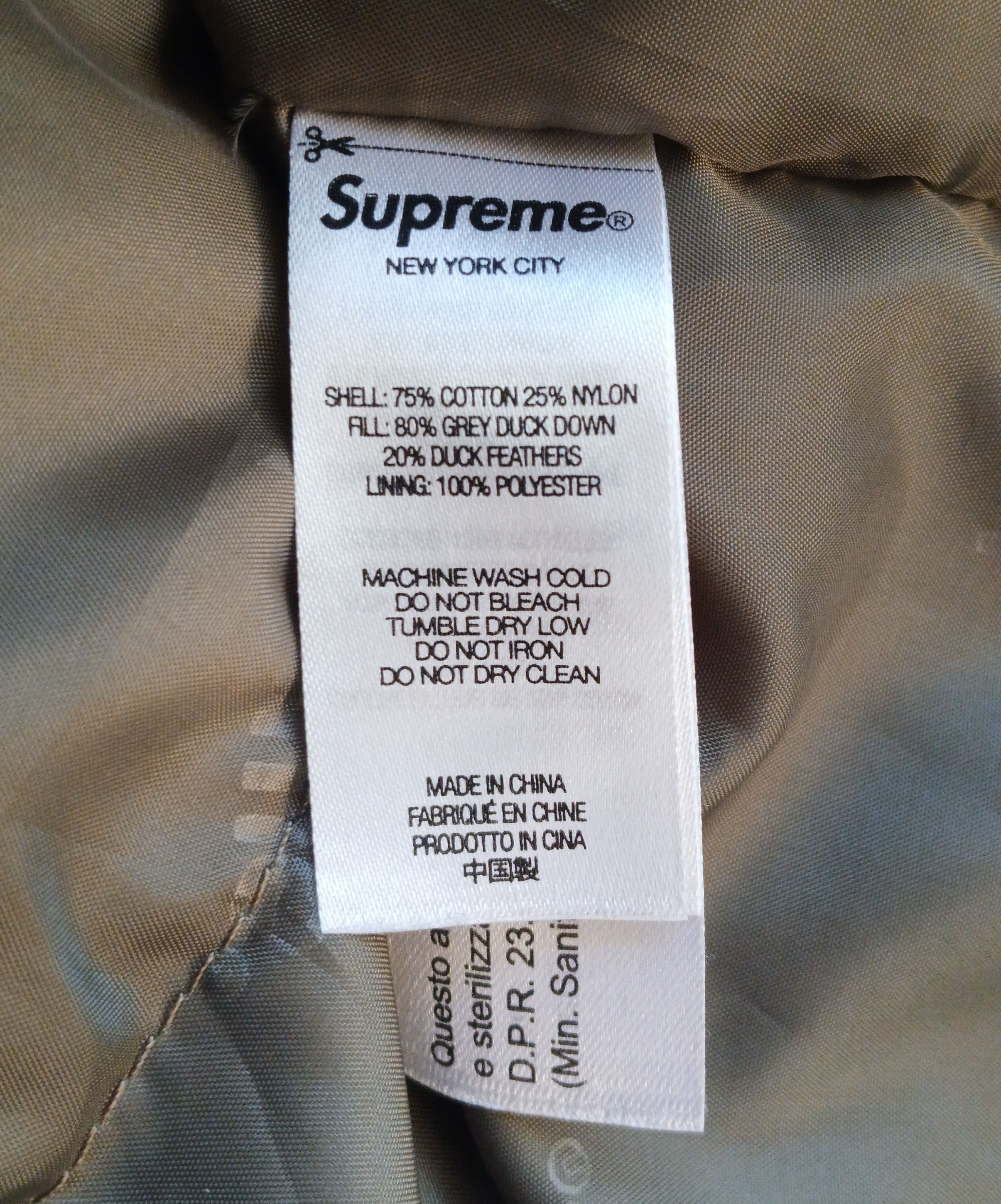 Supreme Supreme SS22 Hooded Down Pullover Puffer Jacket Olive Size US L / EU 52-54 / 3 - 6 Thumbnail