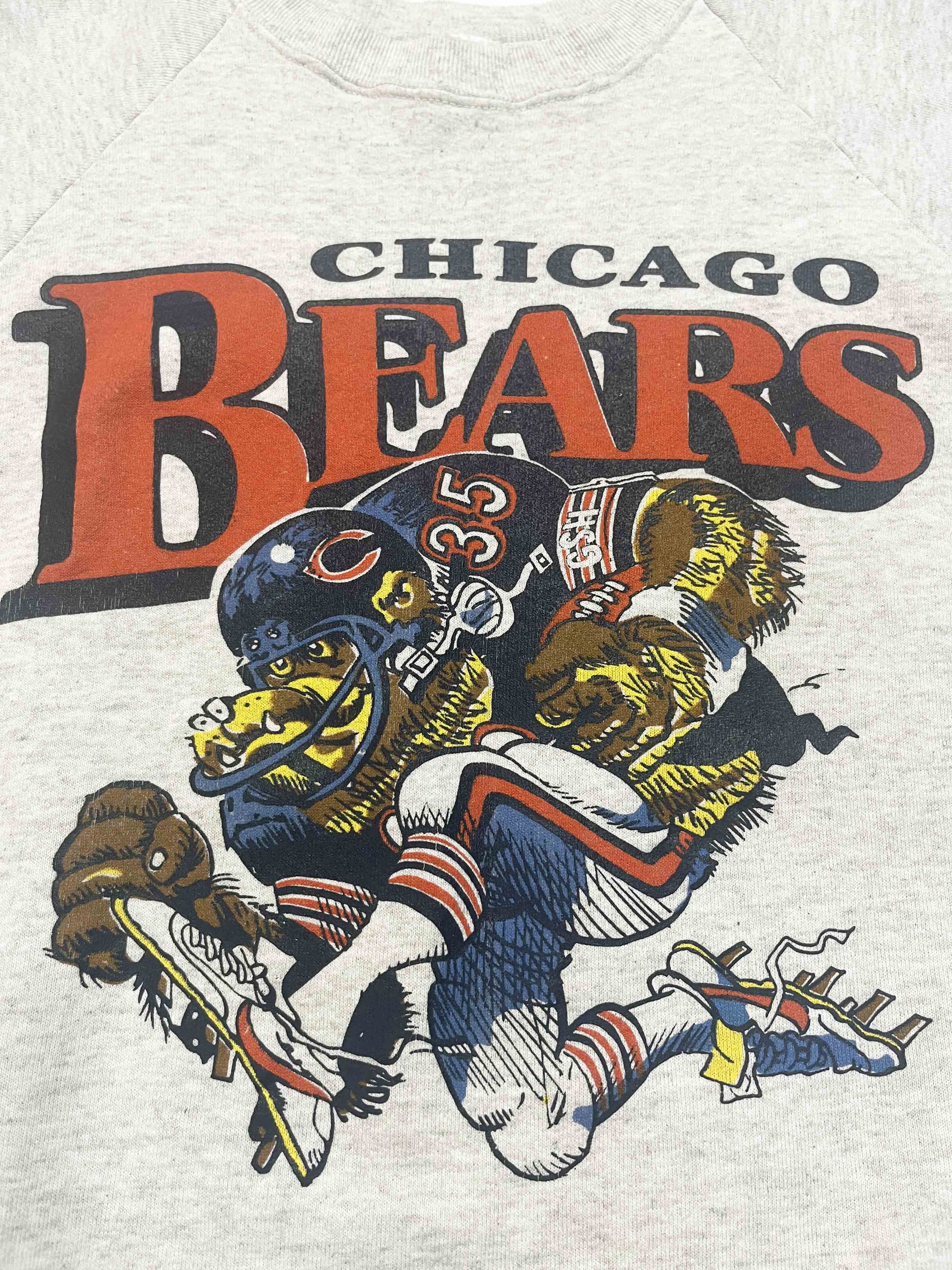 Fruit Of The Loom Vintage FOTL NFL Chicago Bears Crewneck Sweatshirt Size US L / EU 52-54 / 3 - 2 Thumbnail