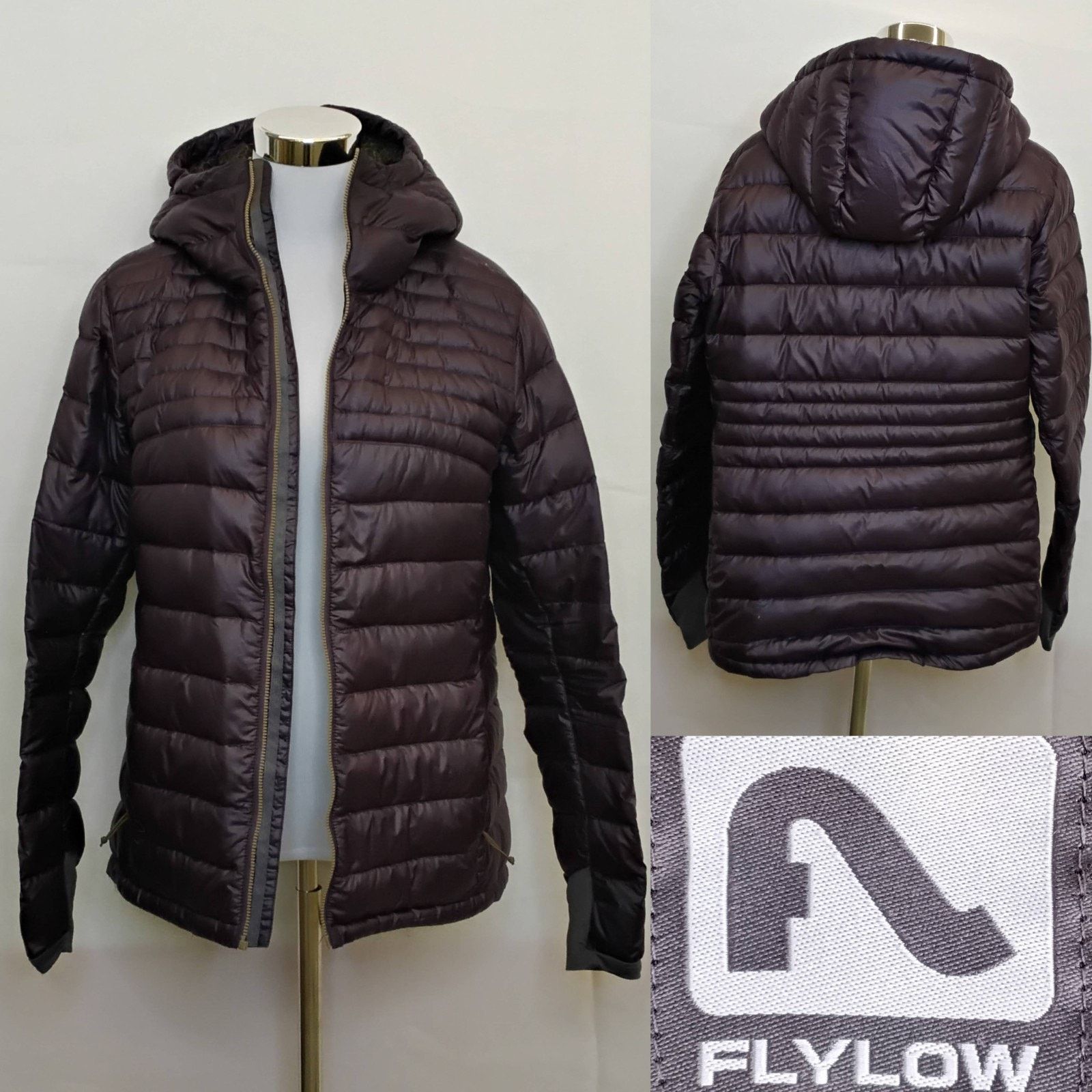 Flylow Flylow Down Puffer Jacket Women's M Purple Missing Zip pull Size M / US 6-8 / IT 42-44 - 1 Thumbnail