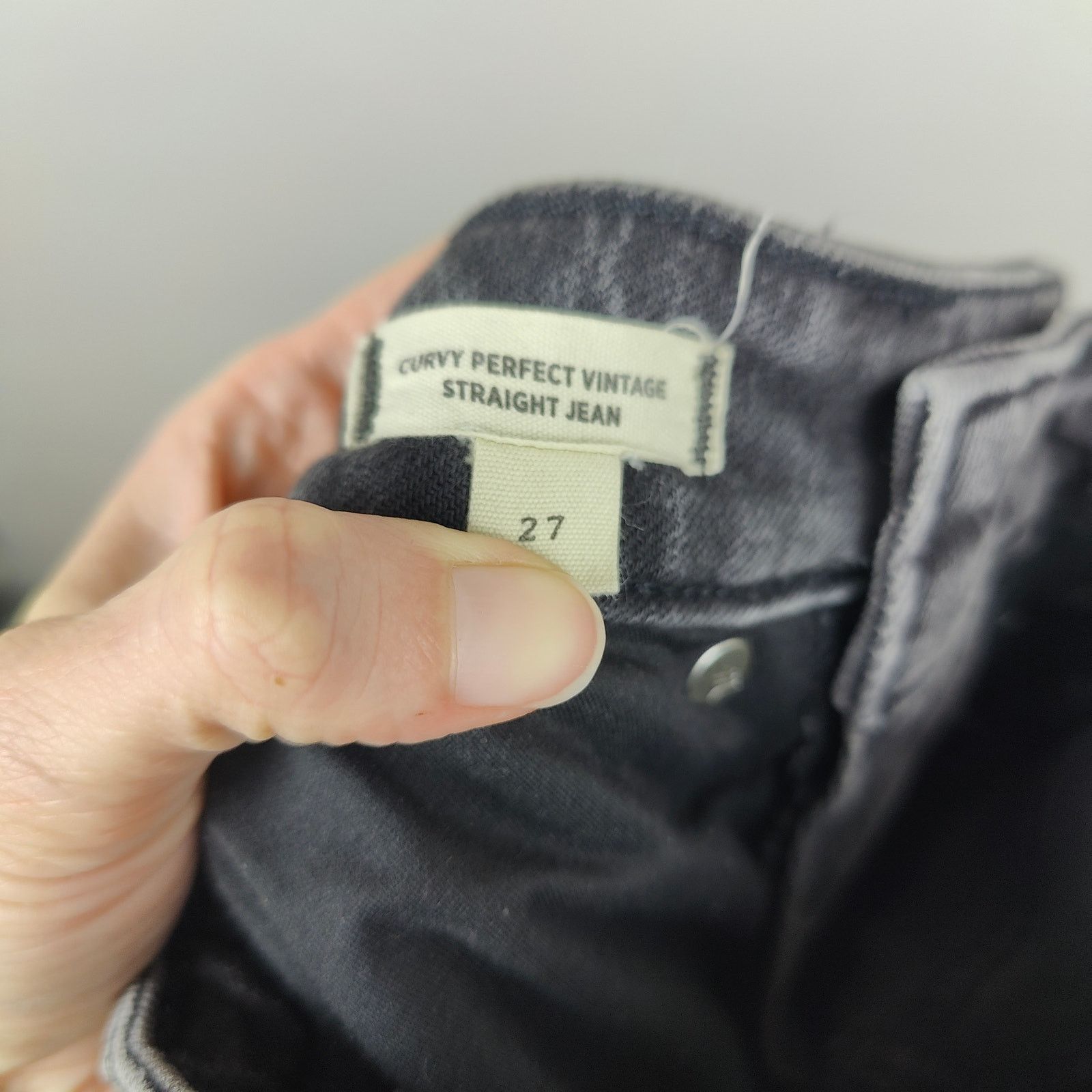 Madewell Madewell Curvy Perfect Vintage Ankle Jeans Womens 27 Lunar Size 27" / US 4 / IT 40 - 6 Thumbnail