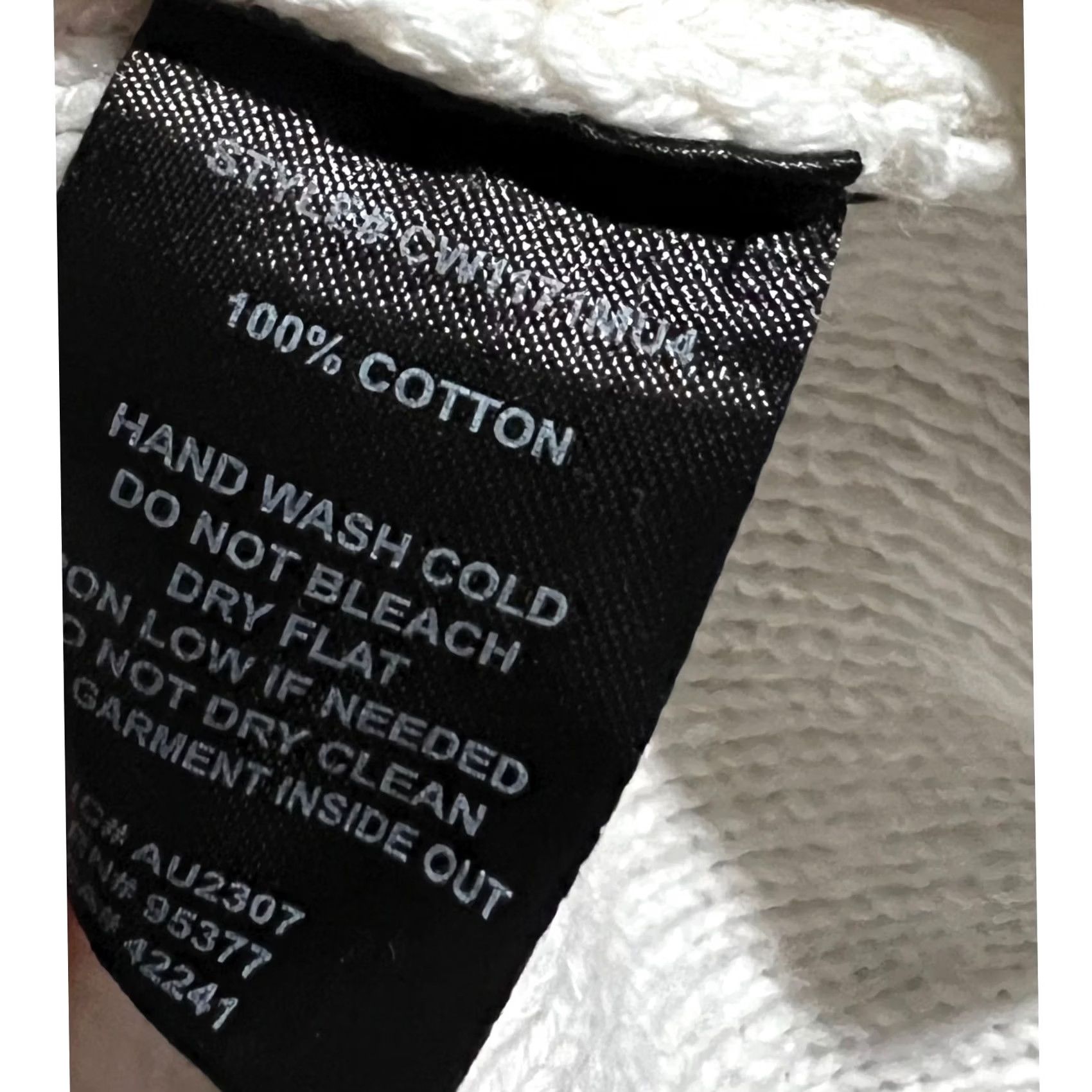 Sanctuary Sanctuary Sleeveless Turtleneck Sweater Ivory 100% Cotton Women’s Size Large Size L / US 10 / IT 46 - 7 Thumbnail
