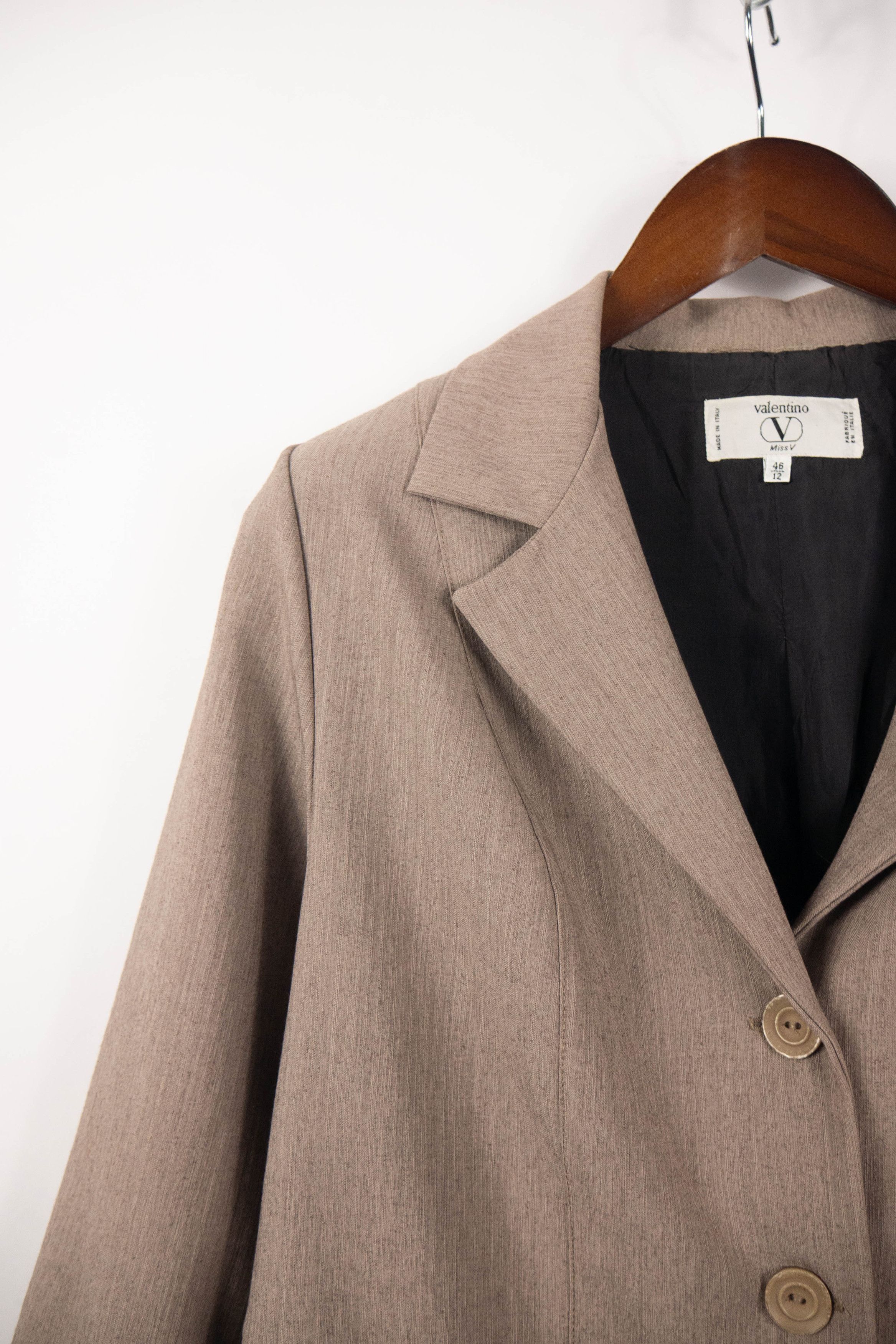 Valentino Valentino wool blazer – vintage, elegant, classic, office Size L / US 10 / IT 46 - 3 Thumbnail