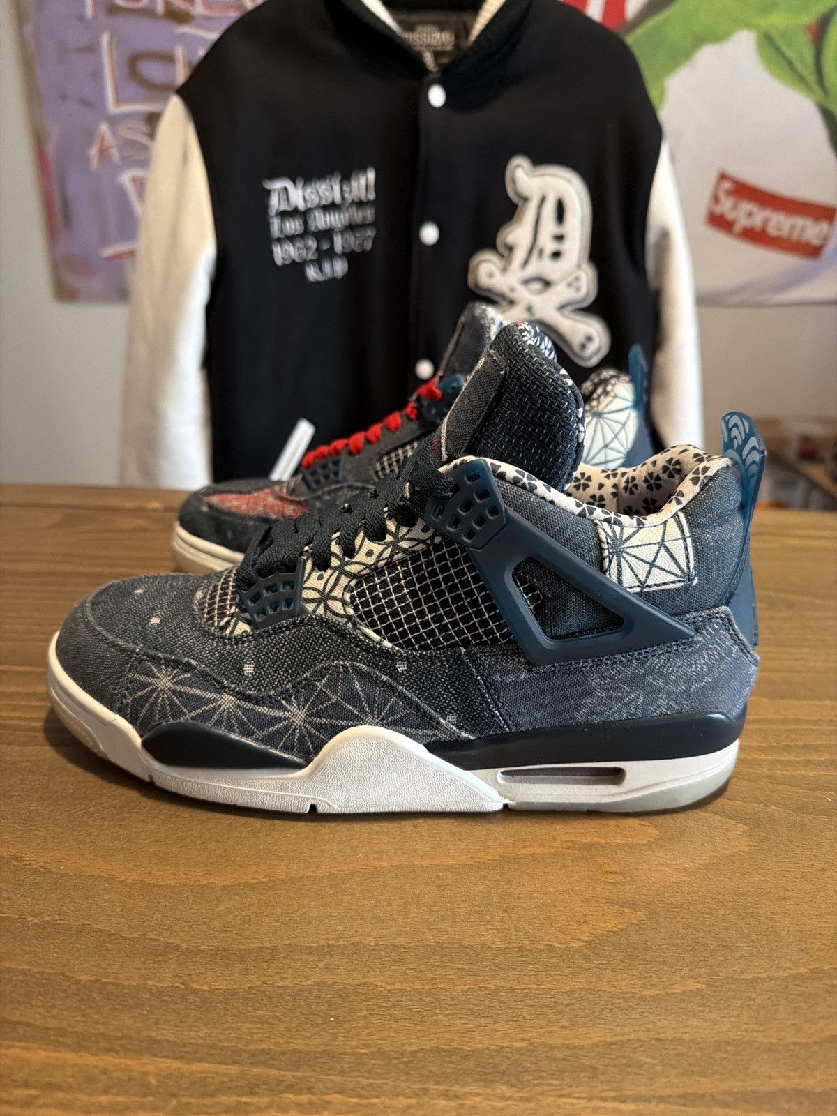 Jordan Brand Jordan 4 Retro SE Sashiko Size US 7.5 / EU 40-41 - 2 Thumbnail
