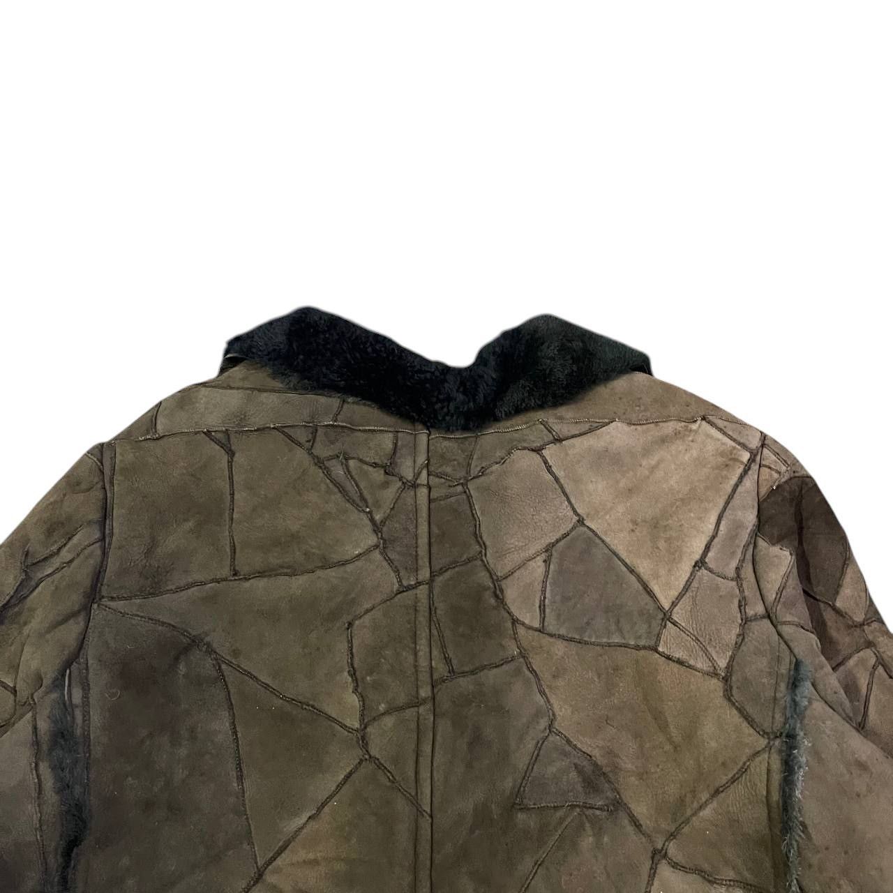Issey Miyake Issey Miyake Inspired Patchwork Leather Jacket Shearling Size US M / EU 48-50 / 2 - 11 Thumbnail