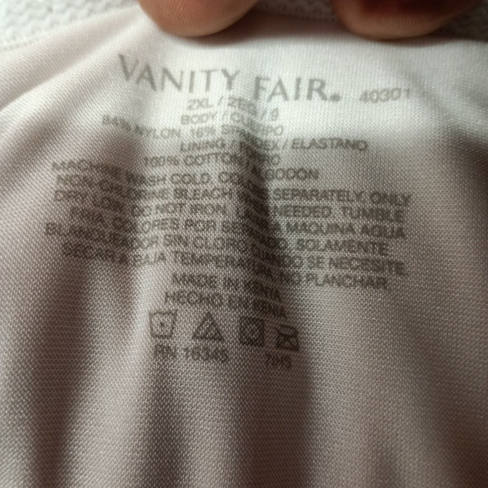 Other Vanity Fair Light Control Undershapers 3 Pack Briefs 2XL/9 Size ONE SIZE - 5 Thumbnail