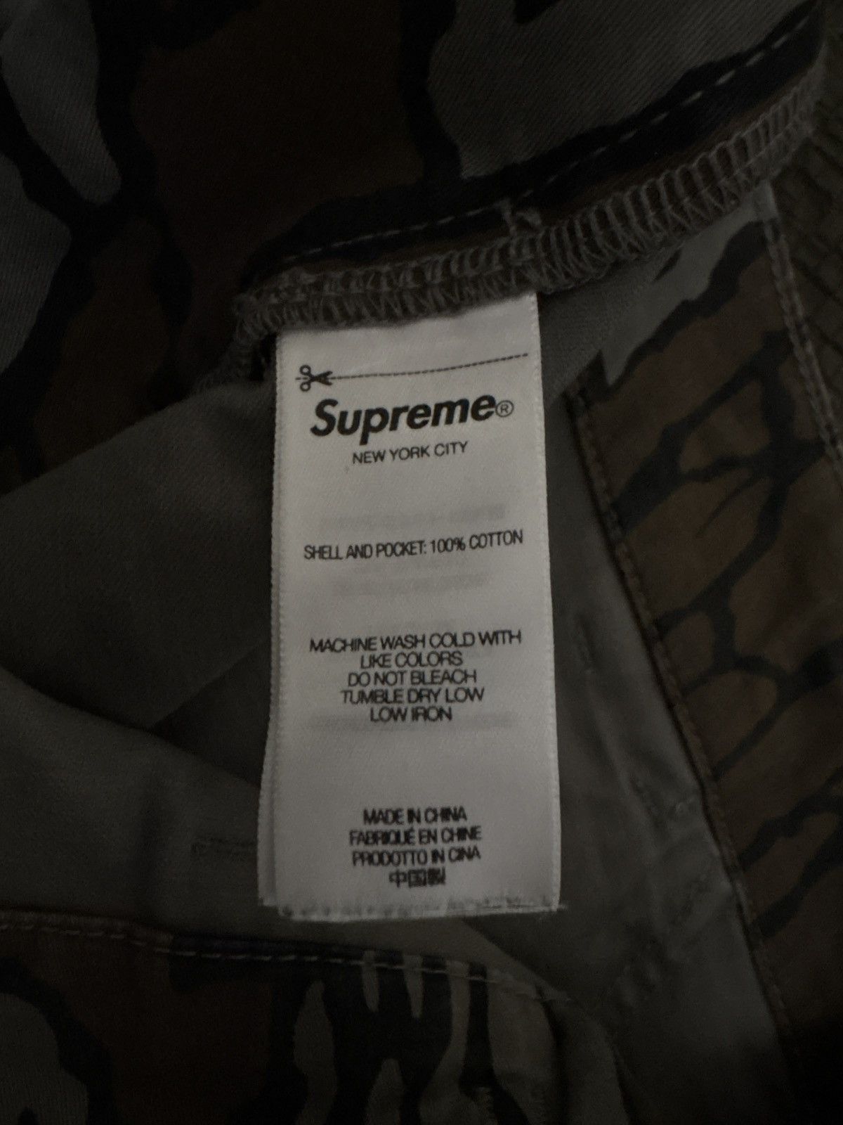 Supreme Supreme trebark camo cargos Size US 34 / EU 50 - 3 Thumbnail
