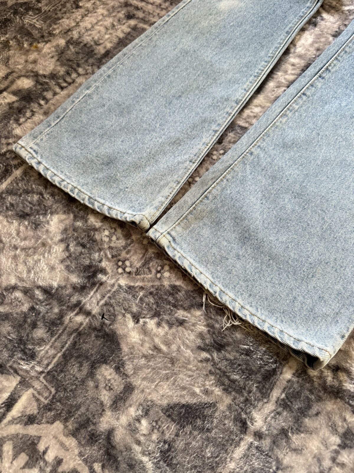 Levi's 70s Vintage Levis 517 Talon Zipper Flared Bootcut Jeans Size US 29 - 9 Thumbnail