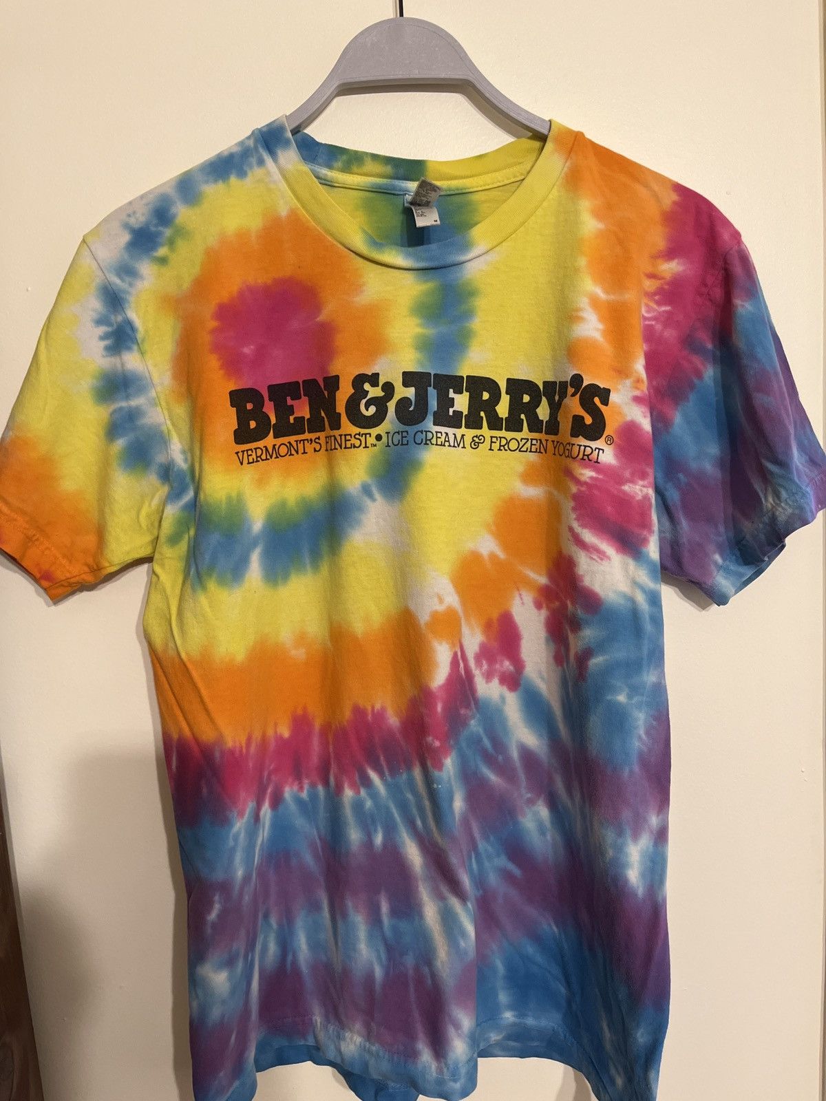 American Apparel Ben & Jerry’s super soft tie-dye in medium 100% cotton Size US M / EU 48-50 / 2 - 1 Thumbnail