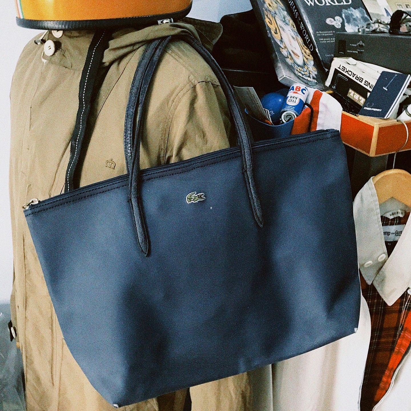 Lacoste Lacoste Hand Bag Lacoste L. 12.12 Concept Zip Tote bag Size ONE SIZE - 1 Thumbnail