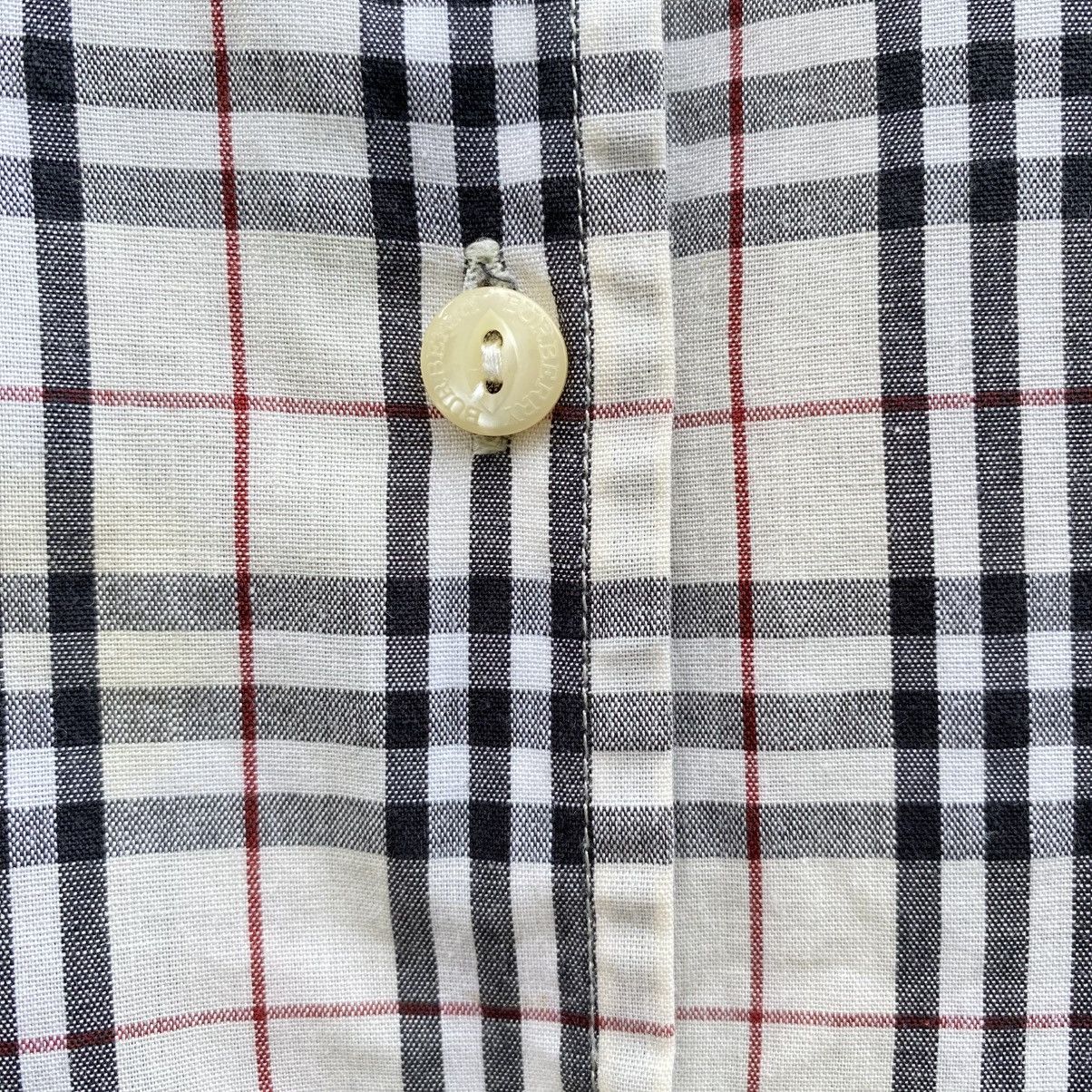 Burberry Burberry White Soft Novacheck Shirt Size S / US 4 / IT 40 - 11 Thumbnail
