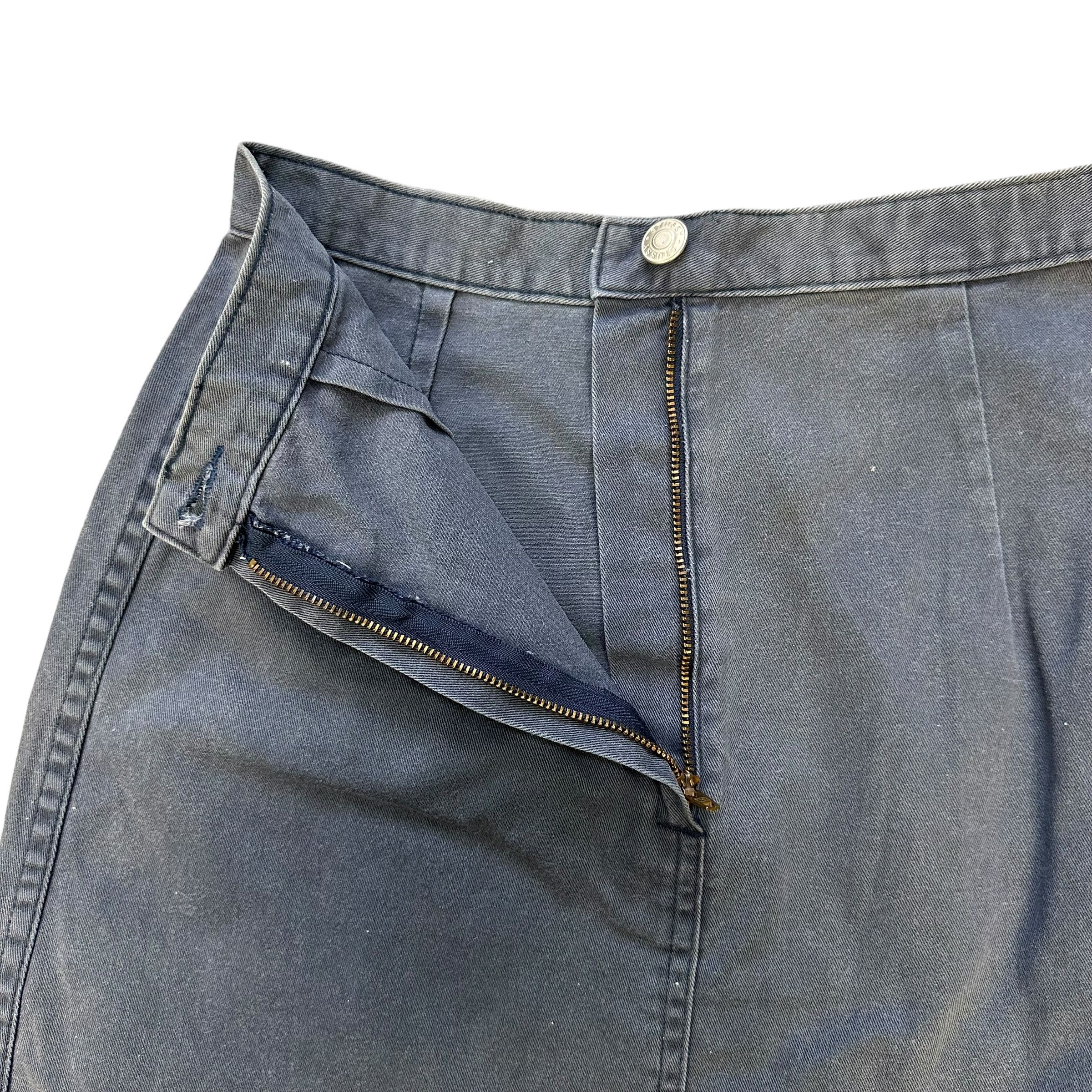 Stussy 90’s STUSSY Made in Usa Faded Gray Mini Skirt #A44-1027 Size 24" / US 00 / IT 34 - 7 Thumbnail