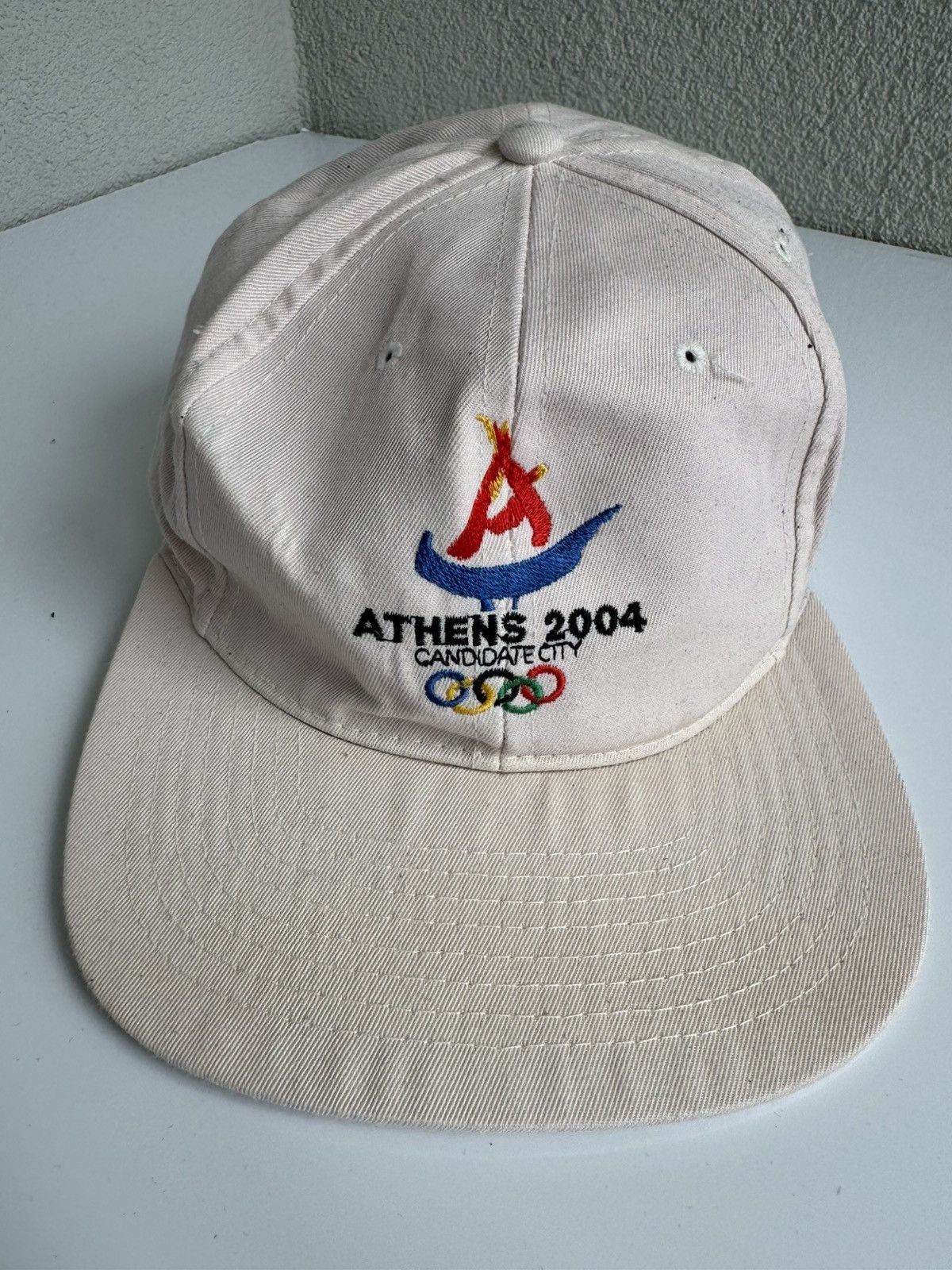Vintage Vintage Athens Greece Olympics 2004 Hat Cap Size ONE SIZE - 4 Thumbnail