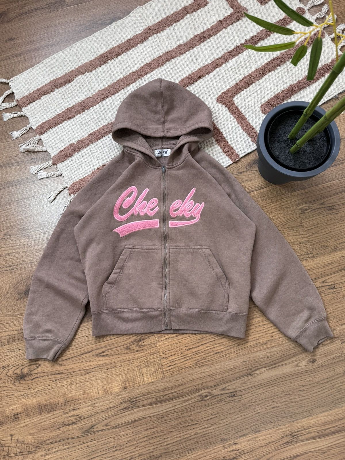 Vintage VINTAGE CHEEKY MONKEY 2000s ZIP UP HOODIE Size S / US 4 / IT 40 - 2 Thumbnail
