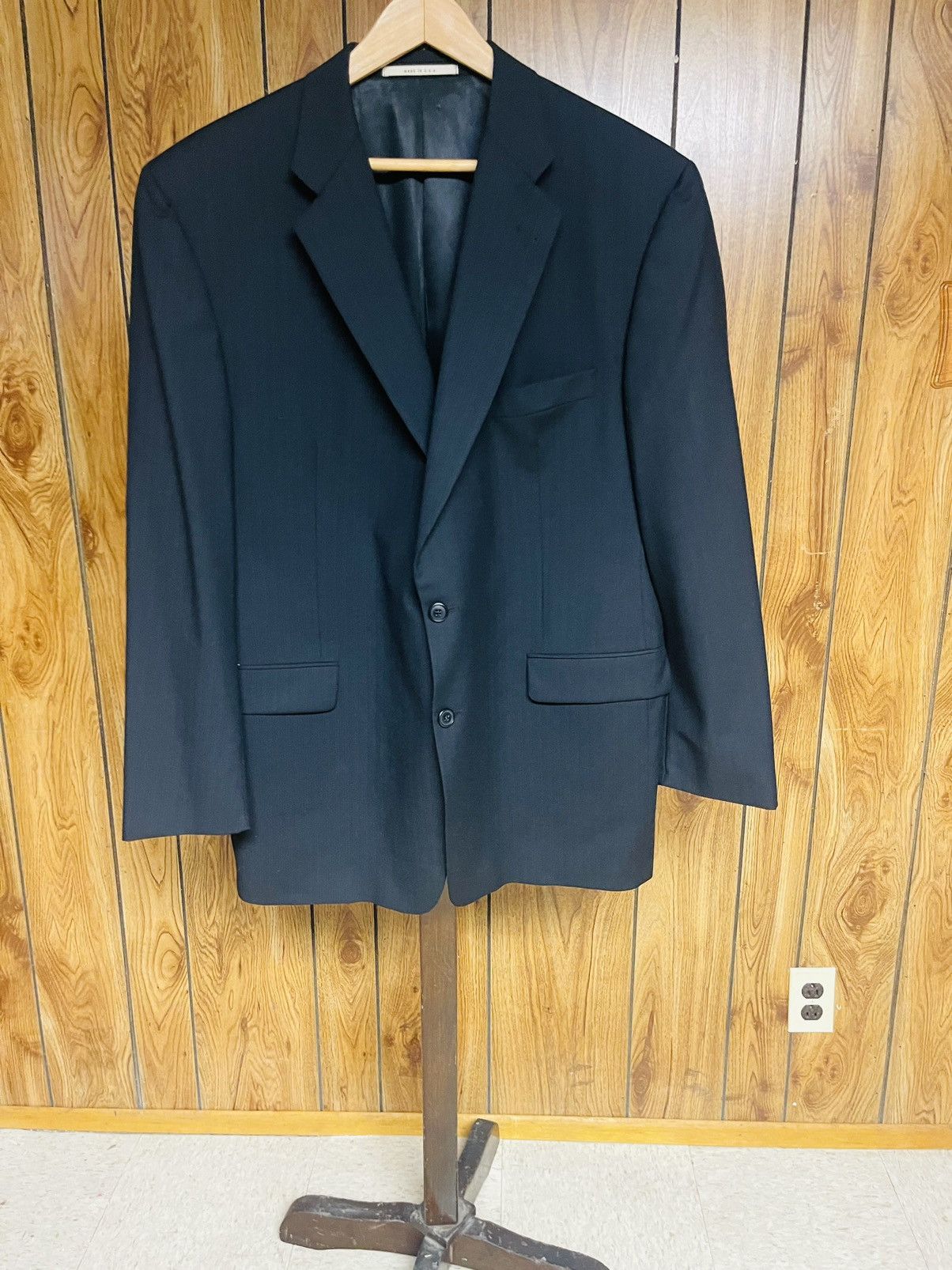 Burberry Burberry London Men’s Pinstriped Blazer Size 48R - 1 Thumbnail