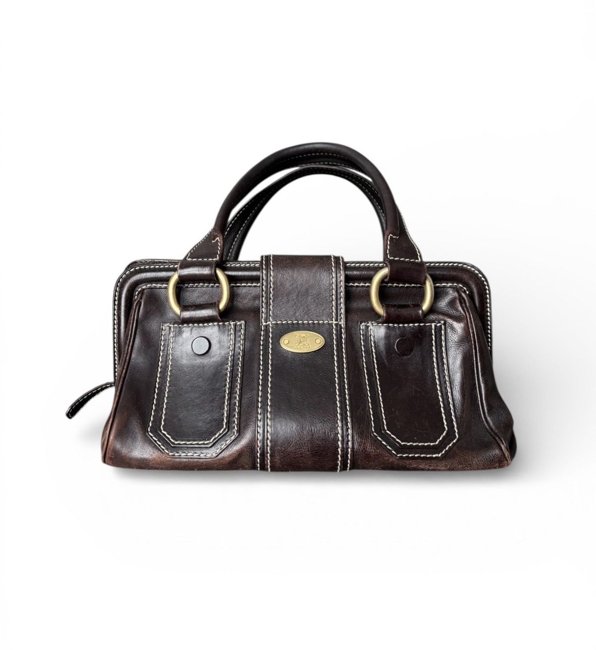 Celine Celine Ella Frame Leather Bag Size ONE SIZE - 1 Thumbnail